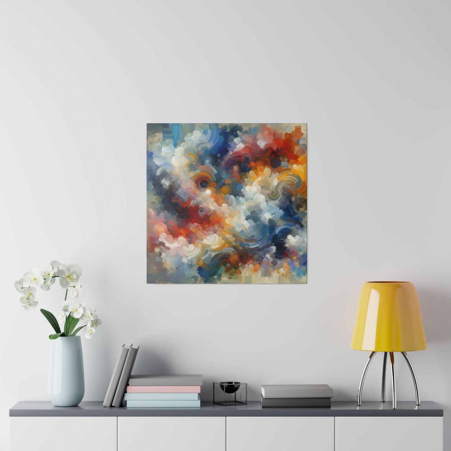 Wind and Clouds - Canvas