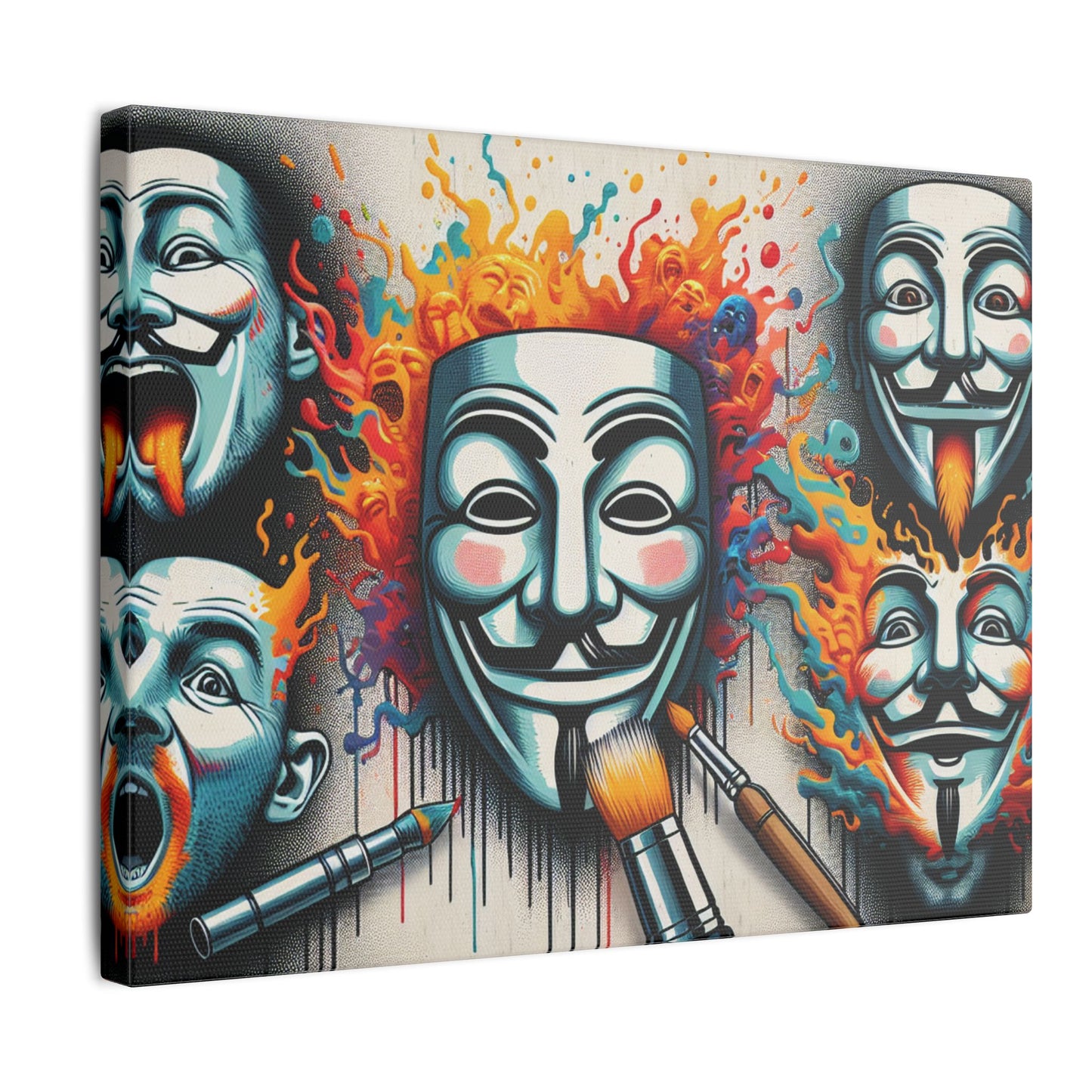 RetroBrush I - Canvas