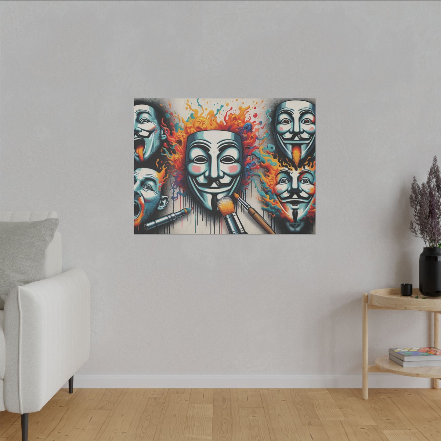 RetroBrush I - Canvas