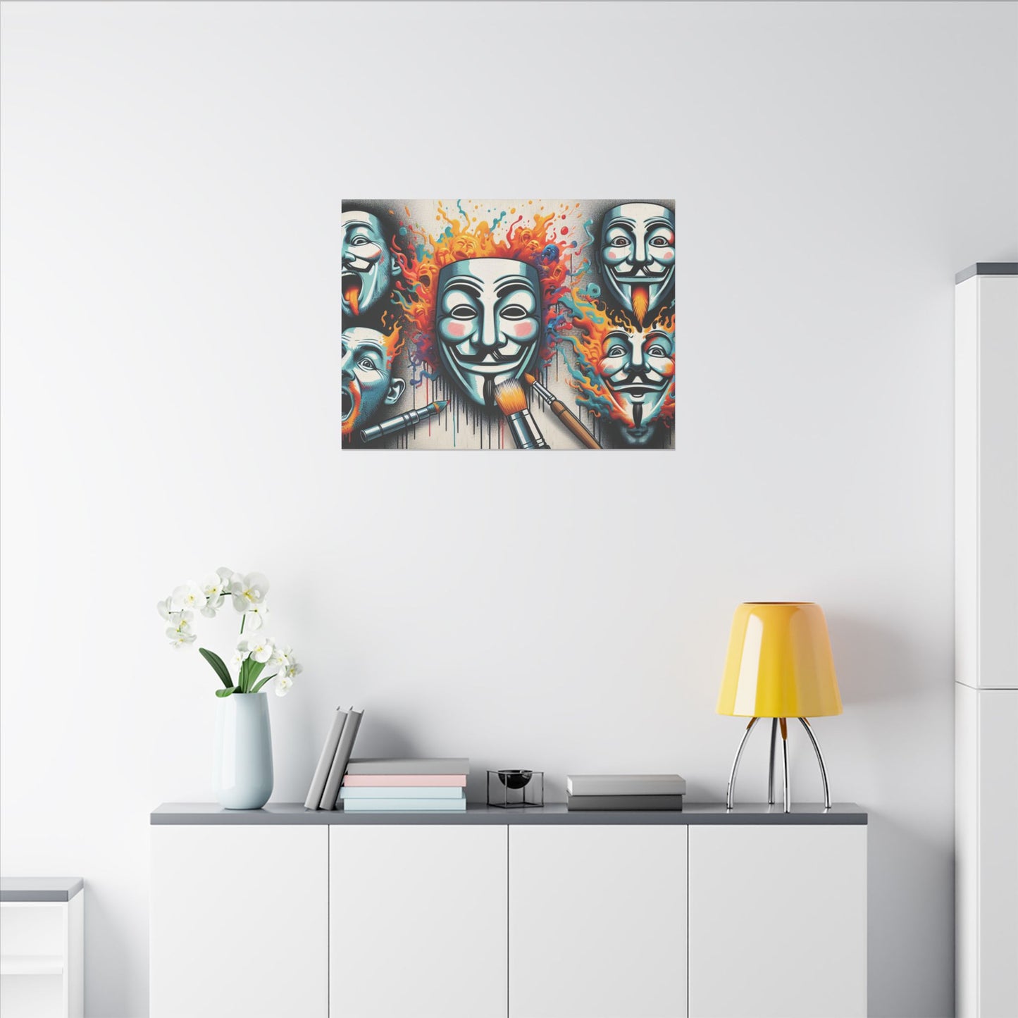 RetroBrush I - Canvas
