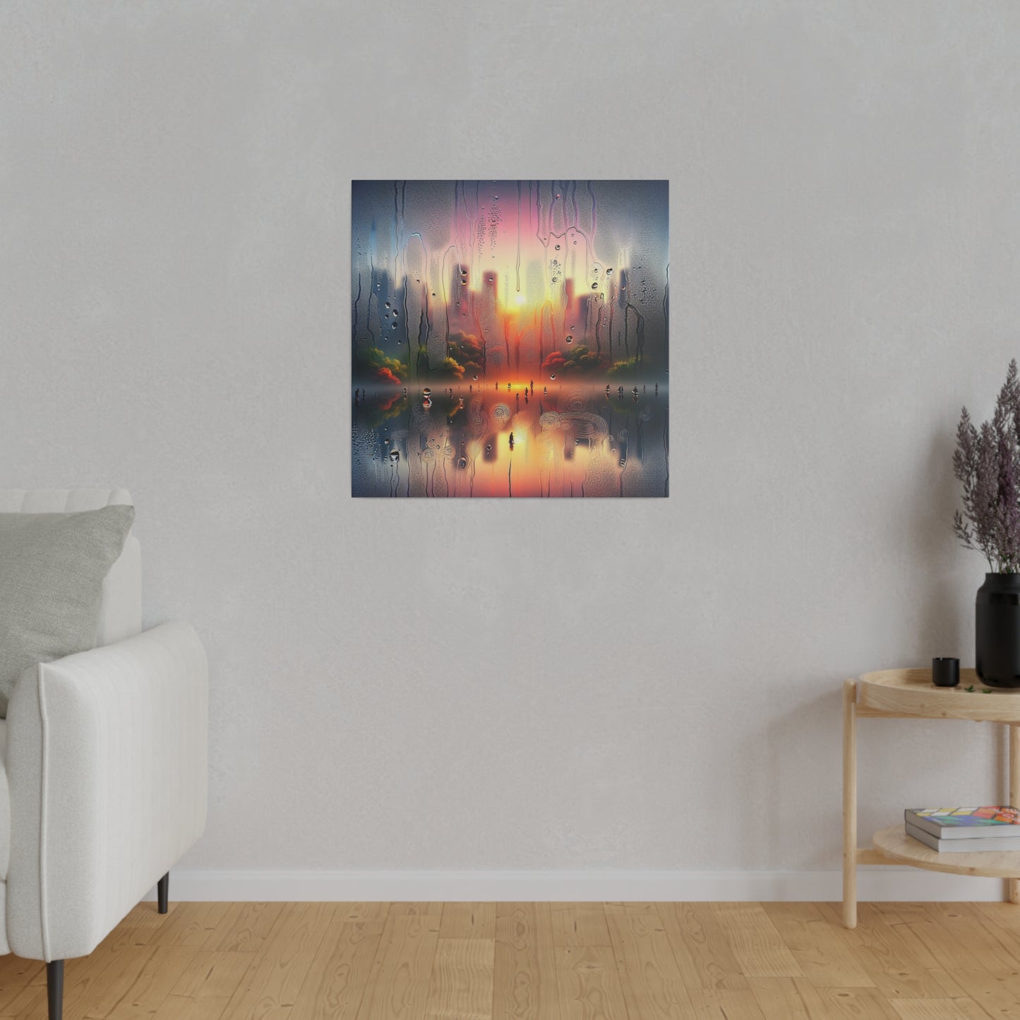 Nostalgic Neon Dreams - Canvas