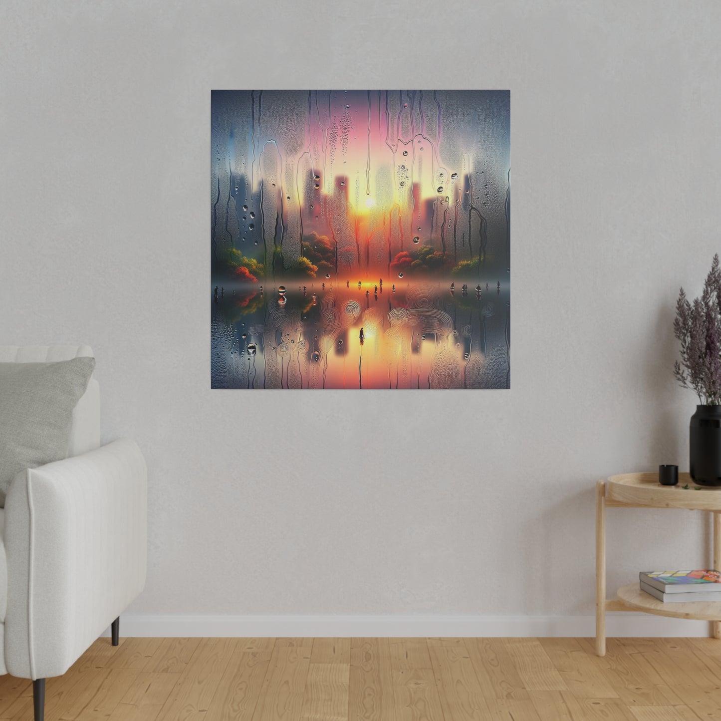 Nostalgic Neon Dreams - Canvas