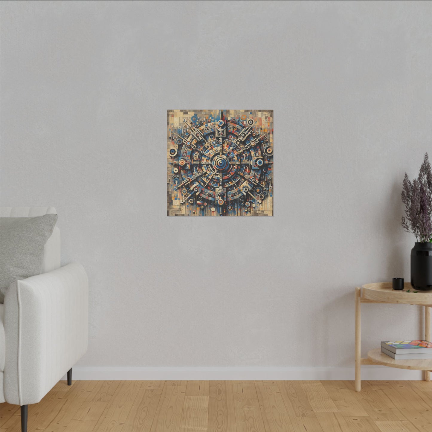 Geometric Symphony - Canvas