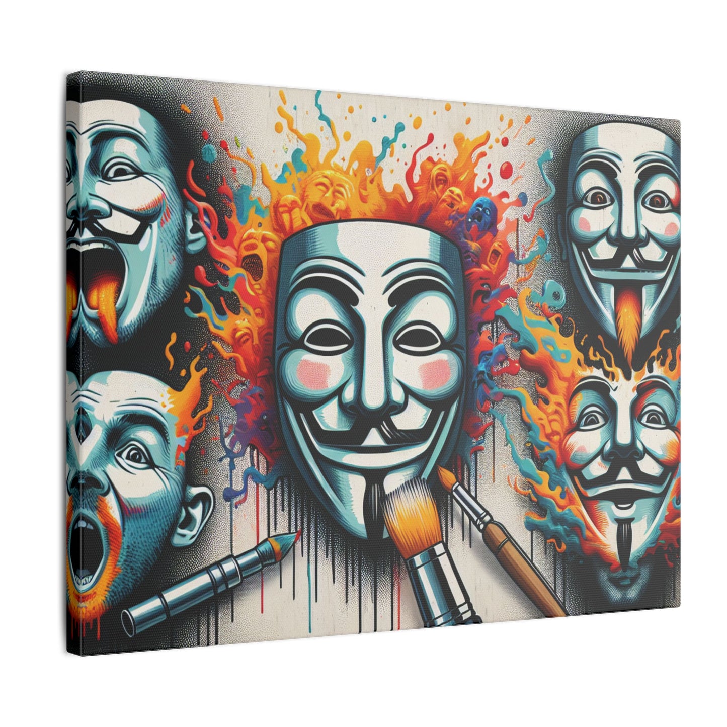 RetroBrush I - Canvas