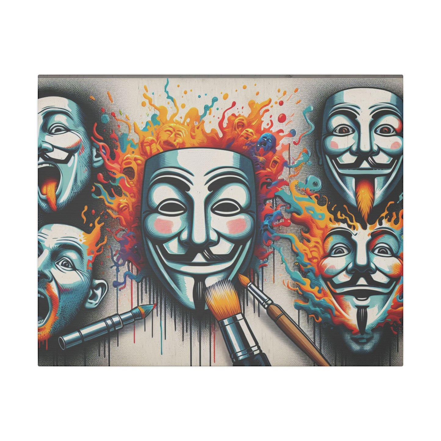 RetroBrush I - Canvas