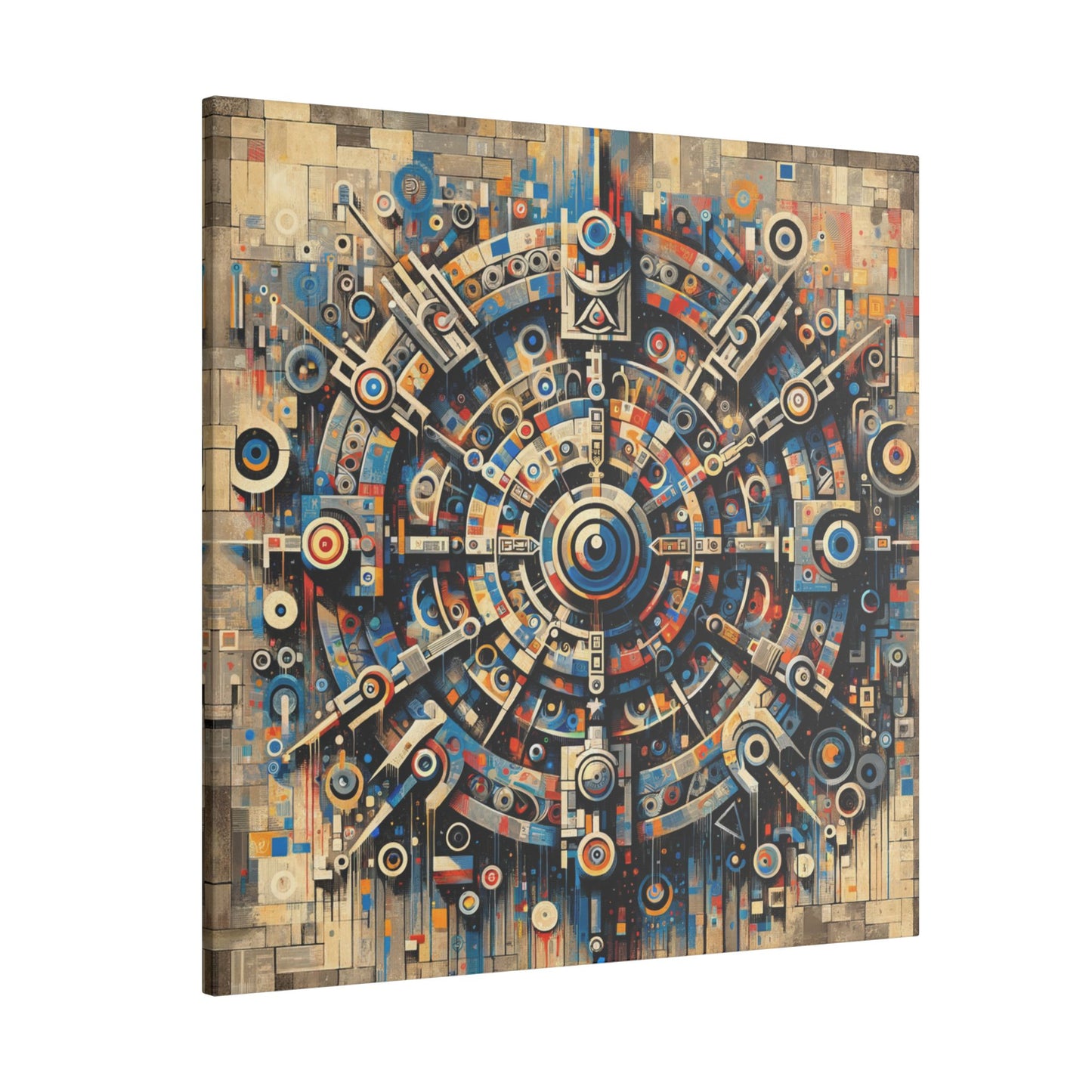 Geometric Symphony - Canvas