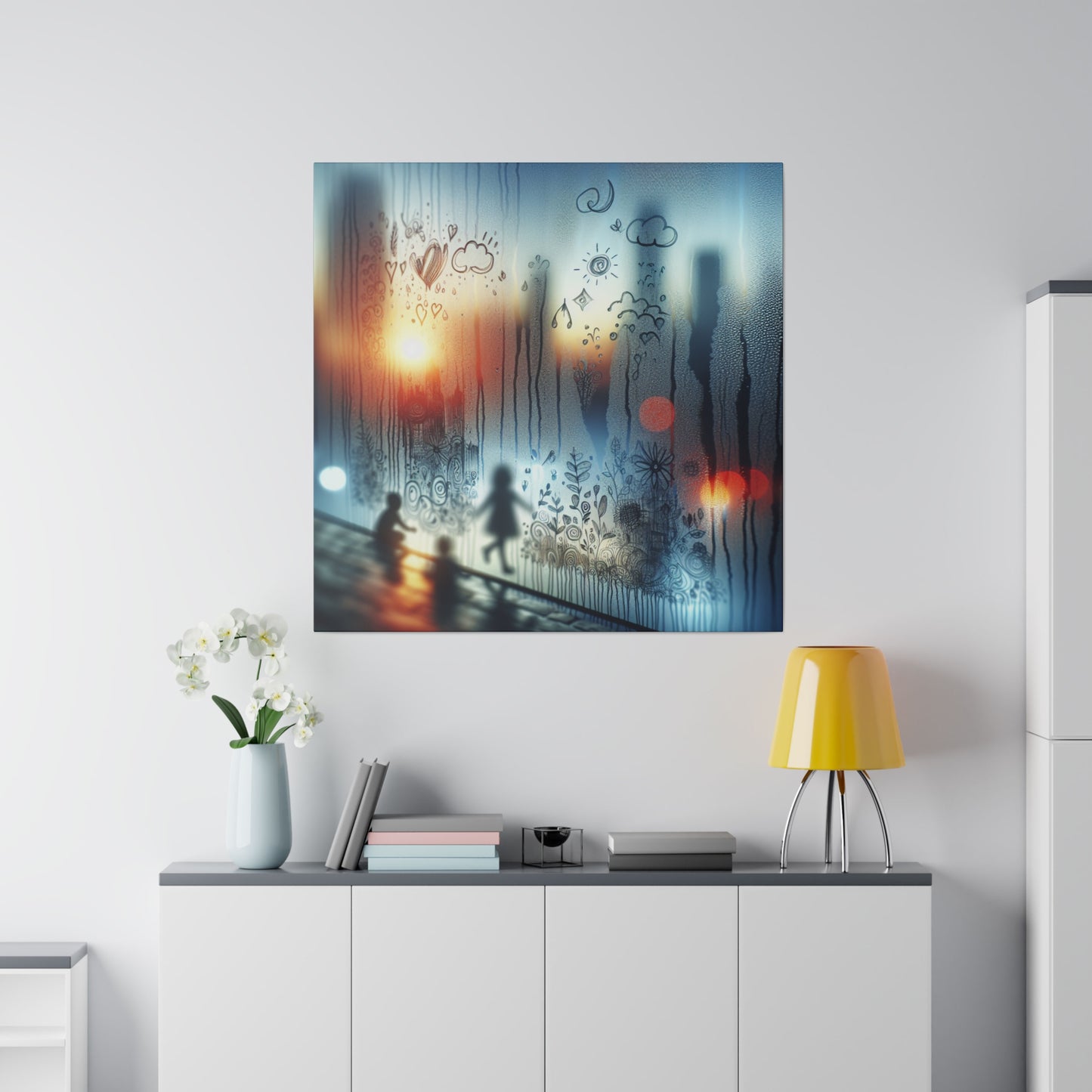 Nostalgic Neon Dream - Canvas