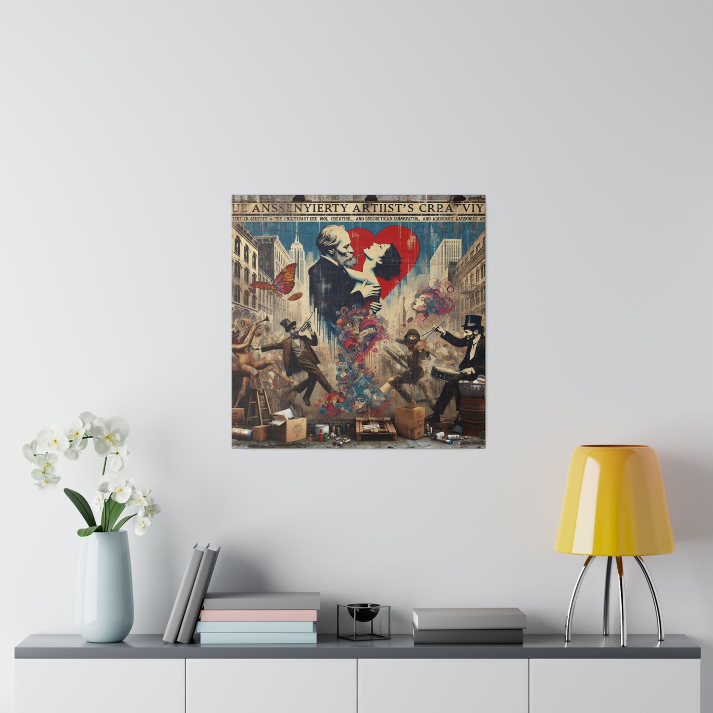 Retro Rhapsody - Canvas