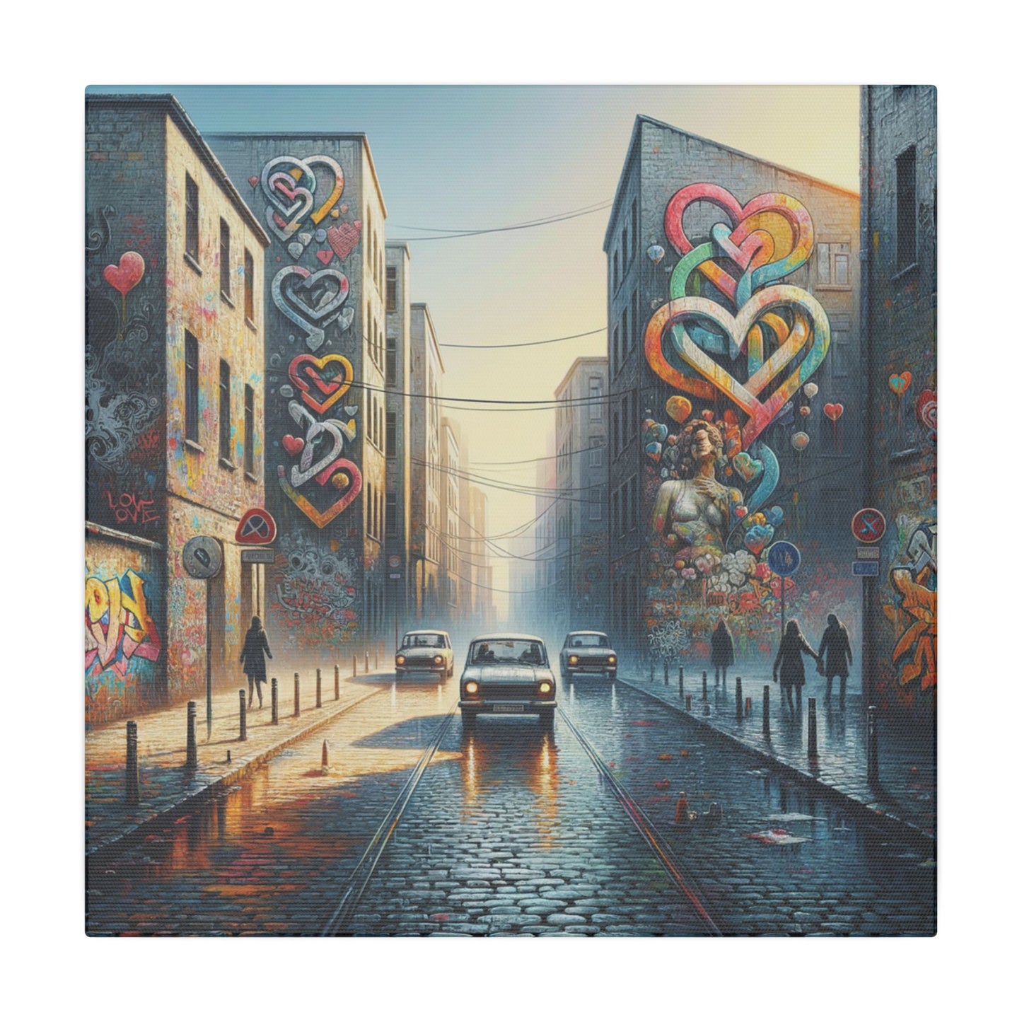 Urban Heartbeat - Canvas