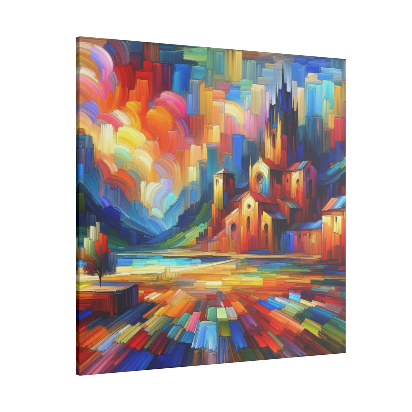 Little Town - Canvas