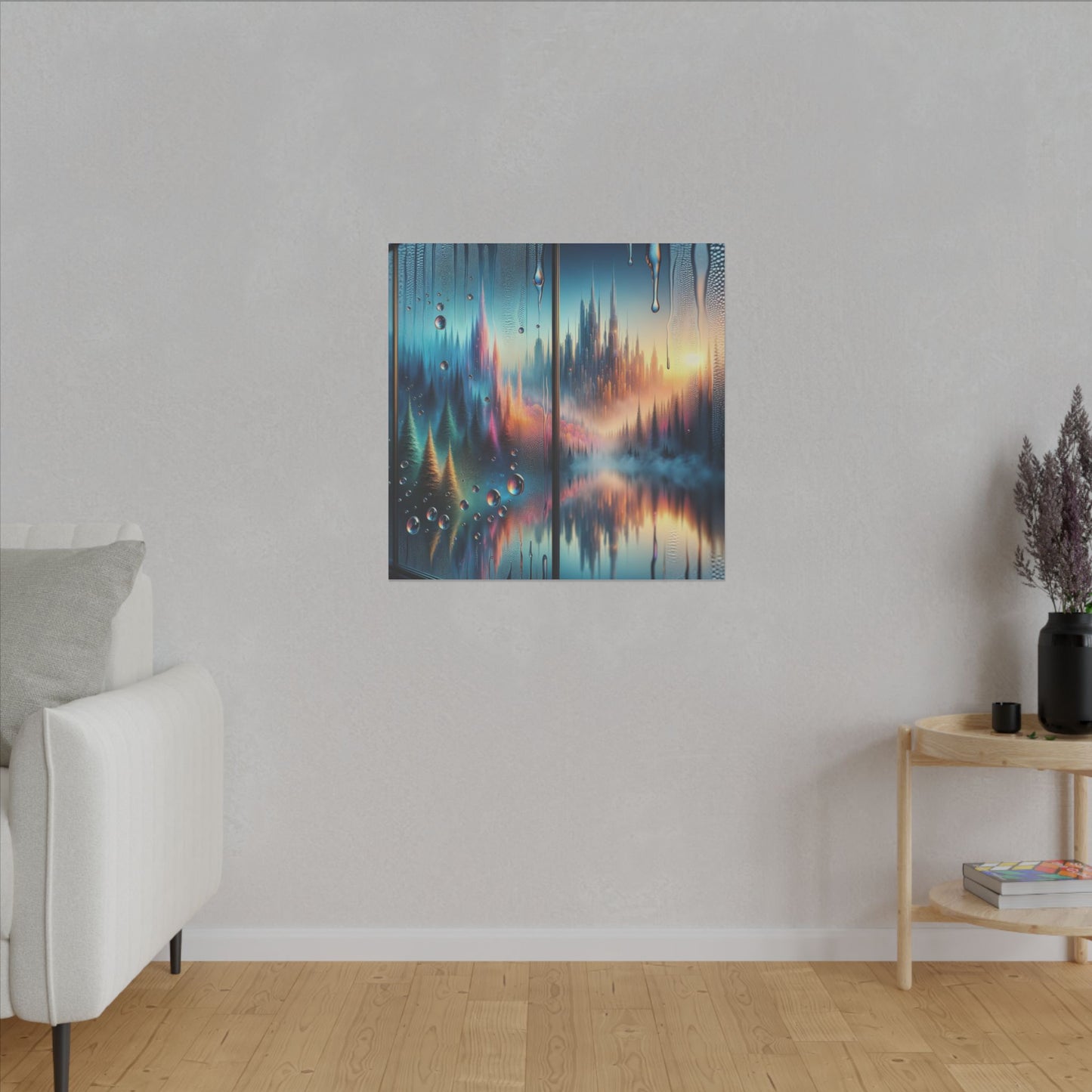 Through the Pane - Canvas