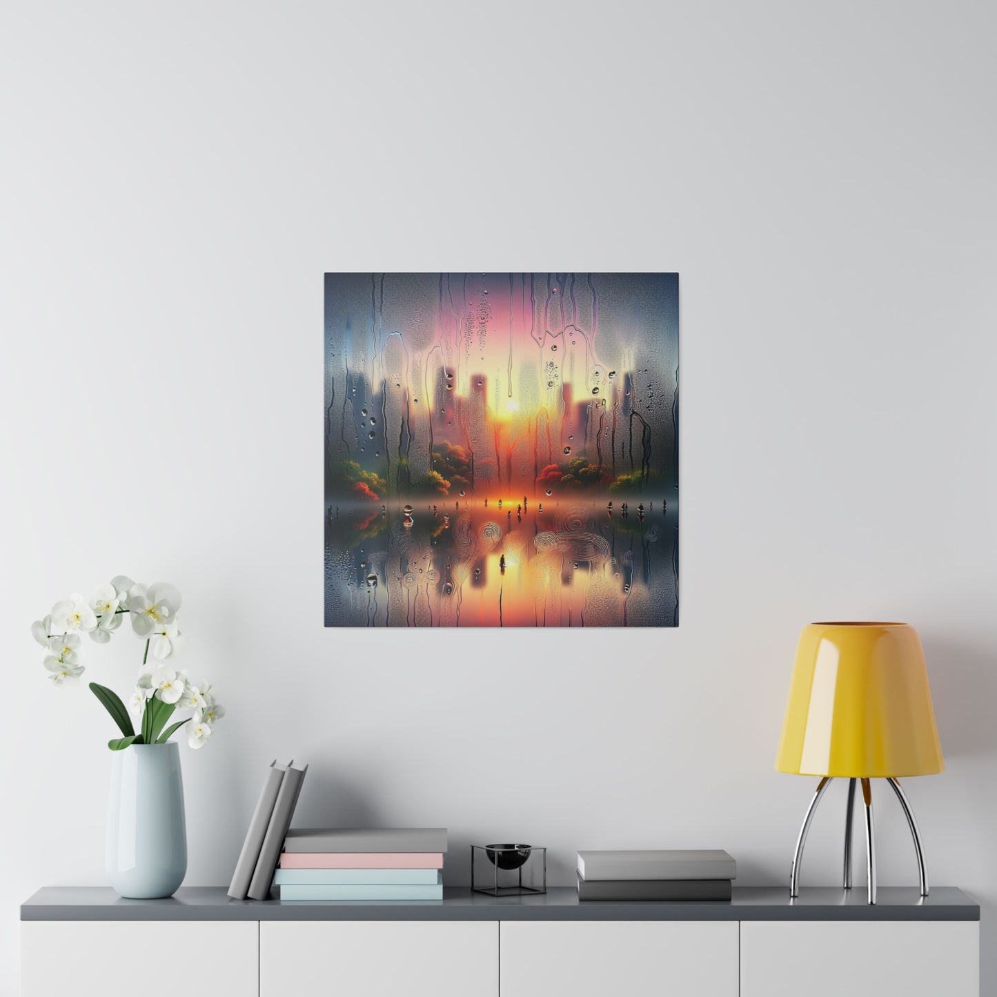 Nostalgic Neon Dreams - Canvas