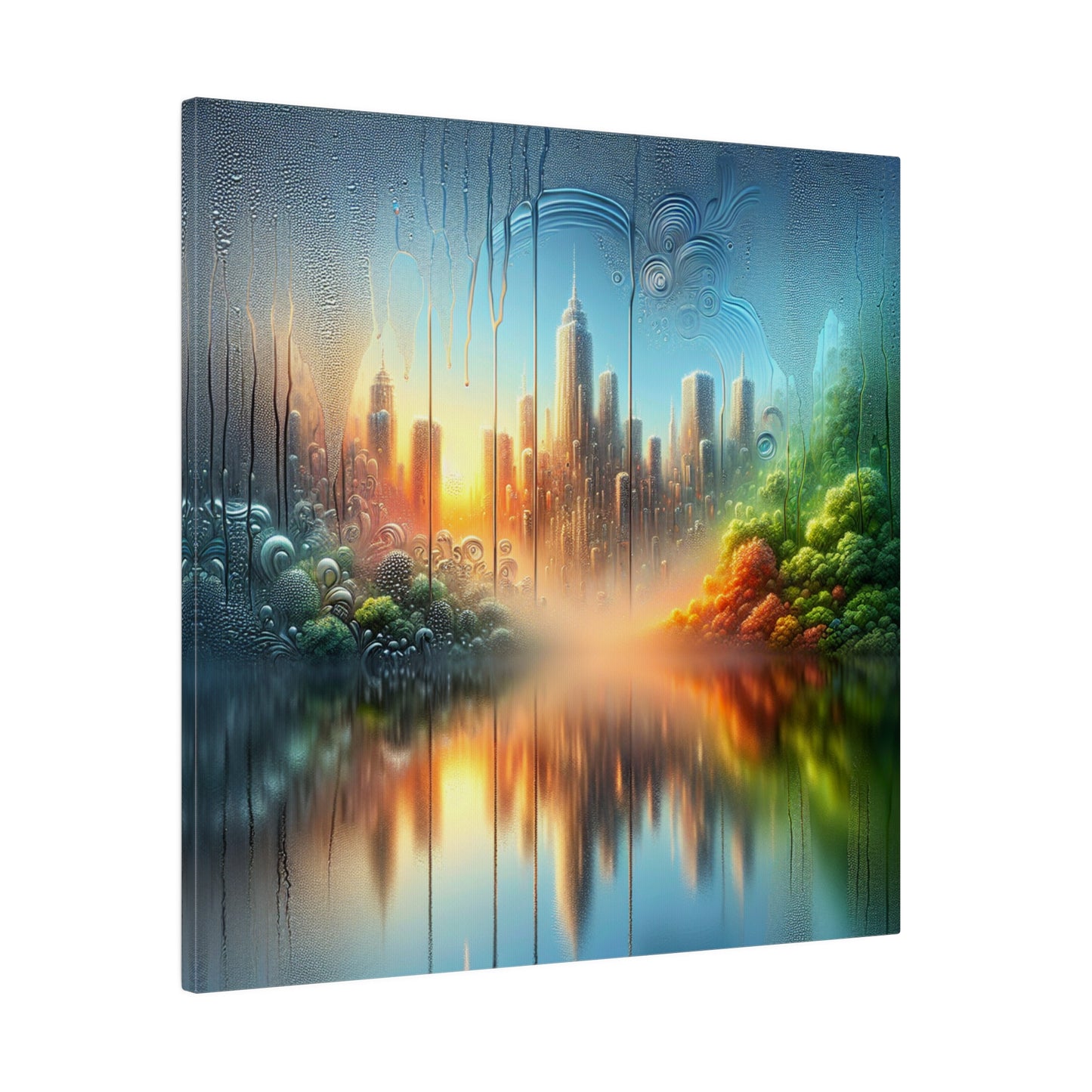 RetroWave Revival - Canvas