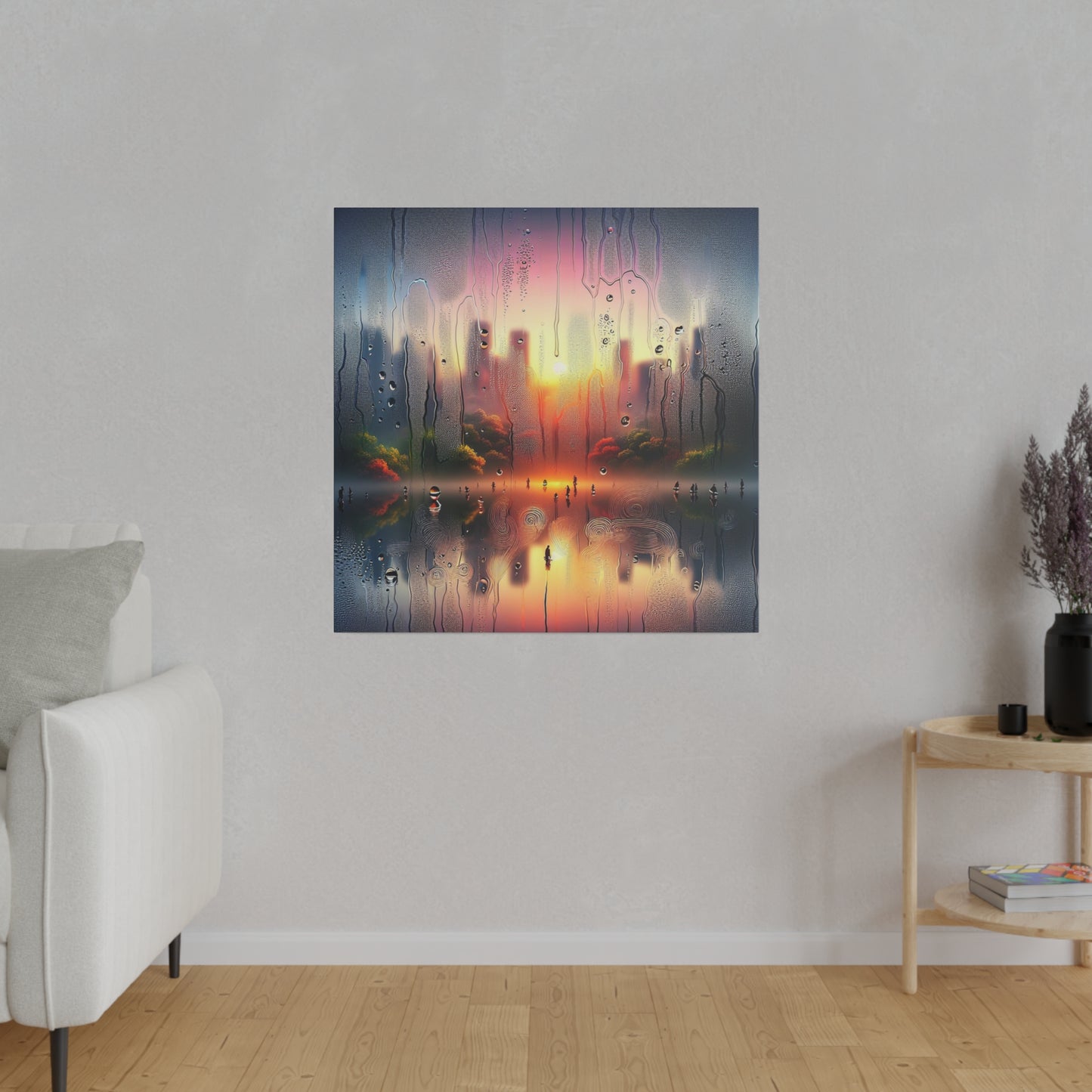 Nostalgic Neon Dreams - Canvas