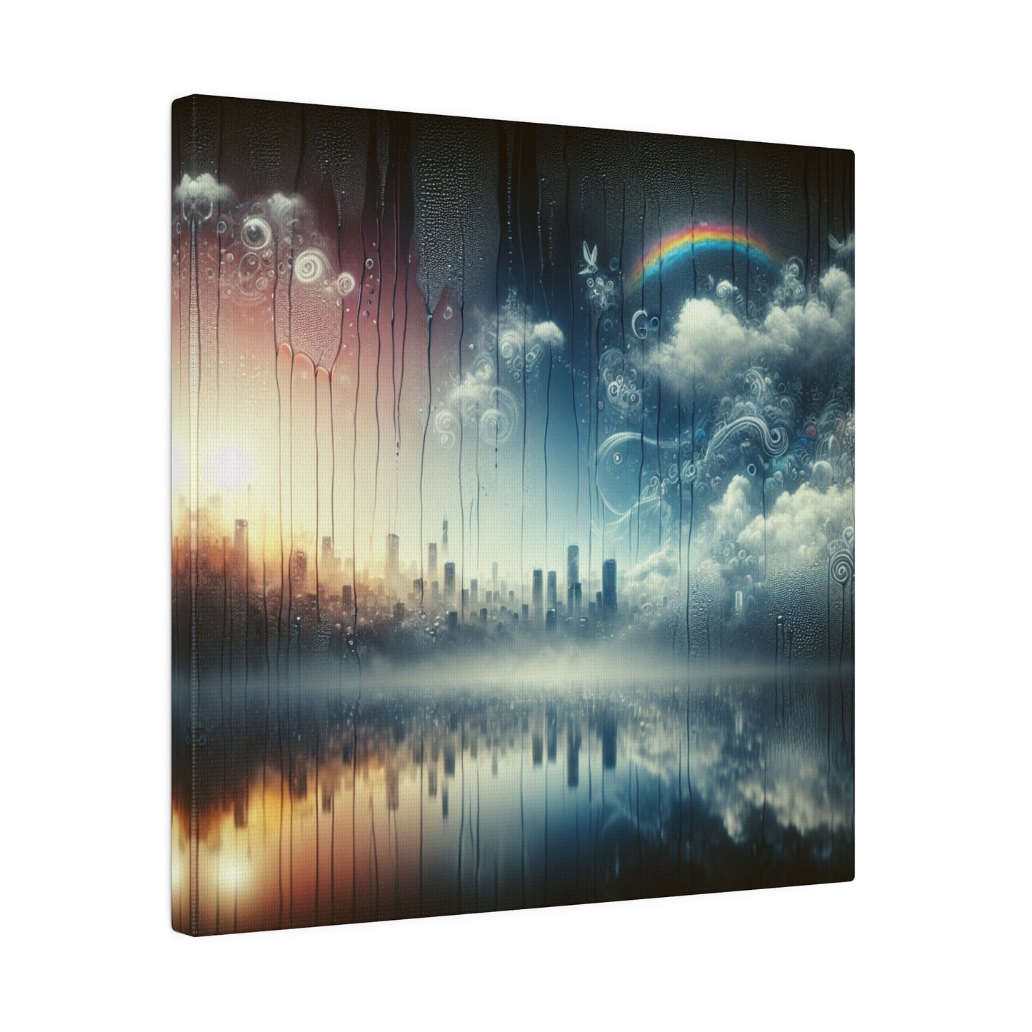Retro Revival: Night - Canvas