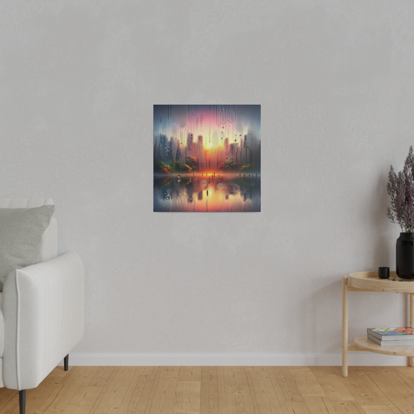 Nostalgic Neon Dreams - Canvas
