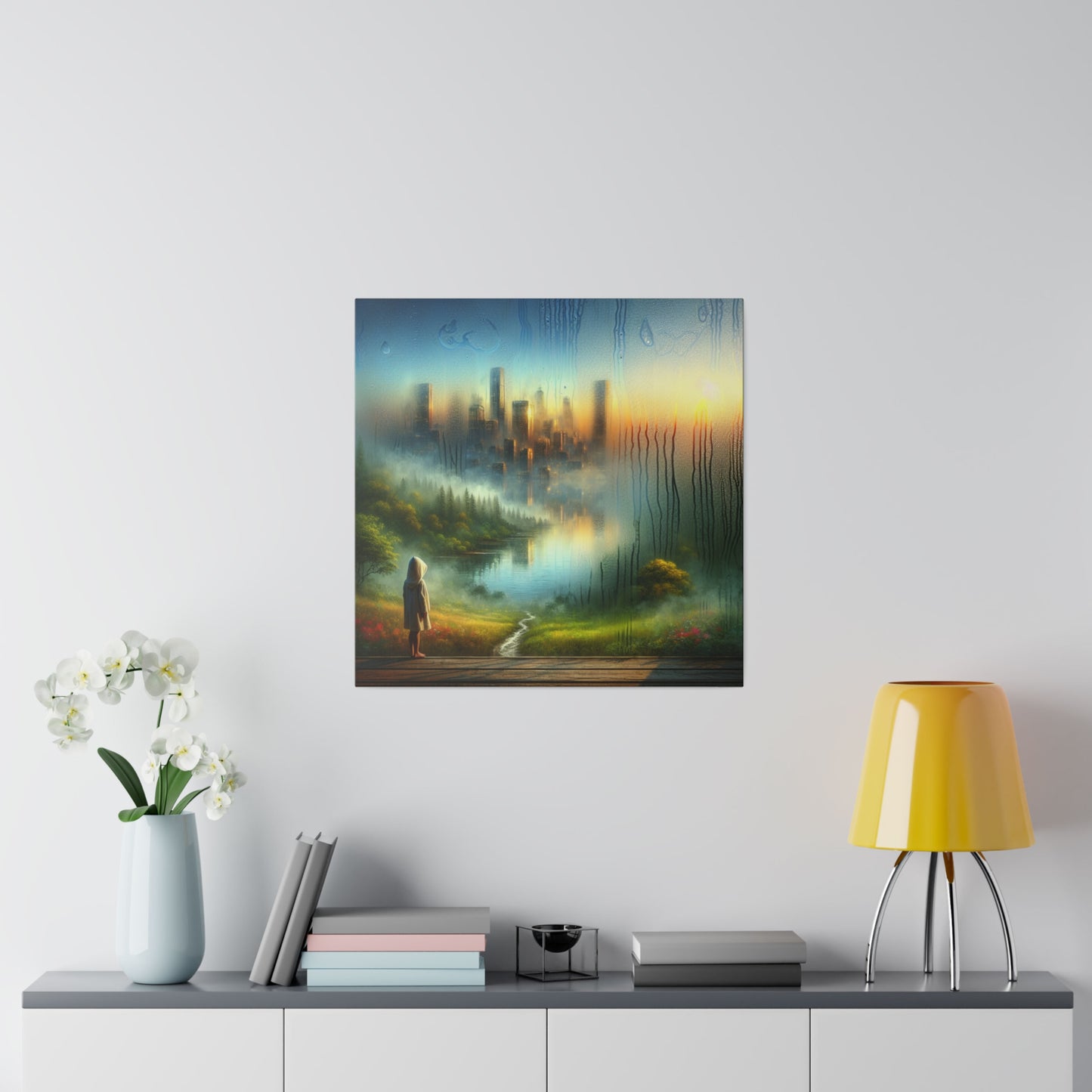 Nostalgic Glow - Canvas