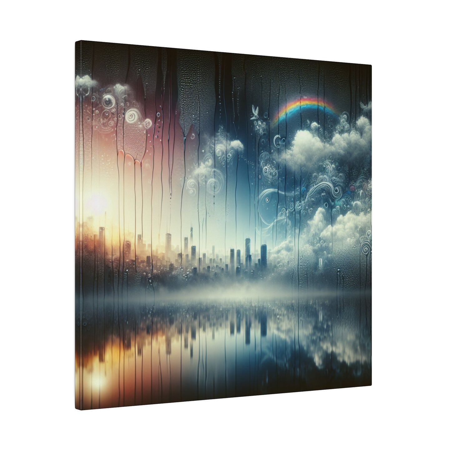 Retro Revival: Night - Canvas