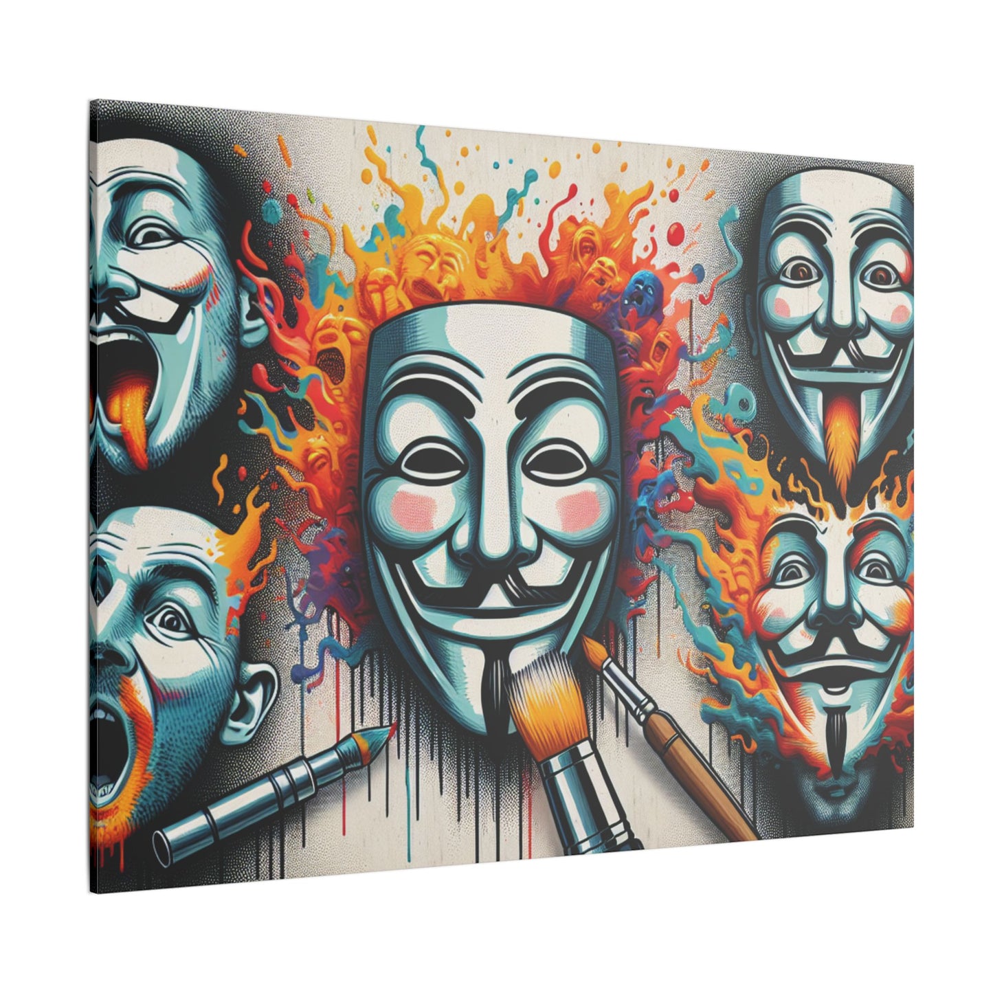 RetroBrush I - Canvas