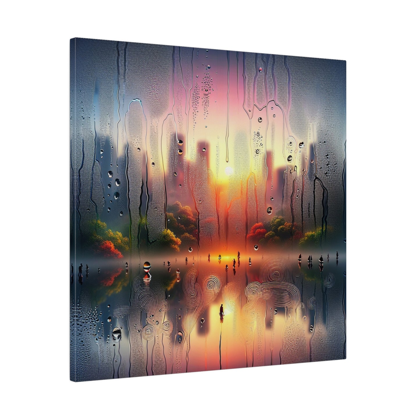 Nostalgic Neon Dreams - Canvas