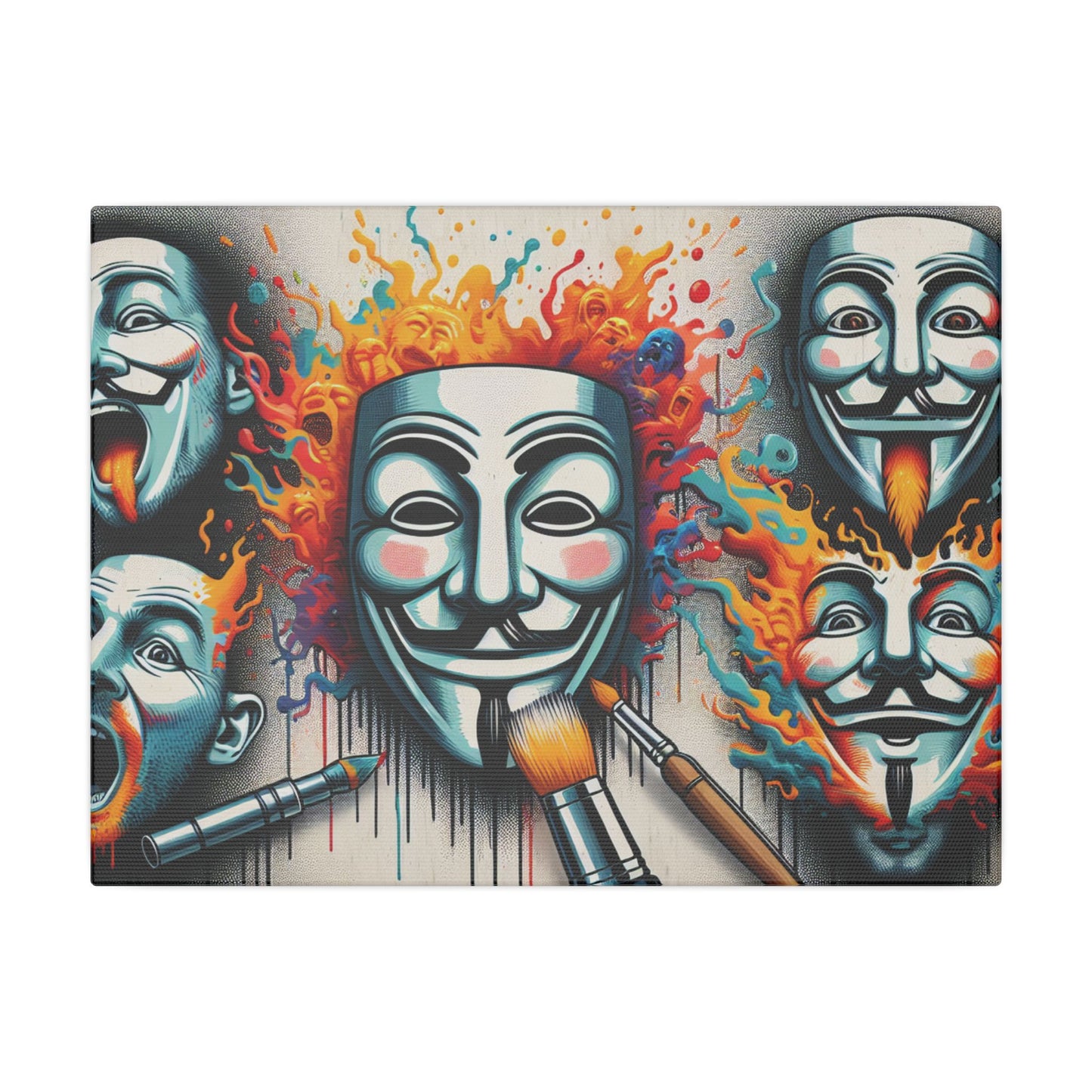 RetroBrush I - Canvas