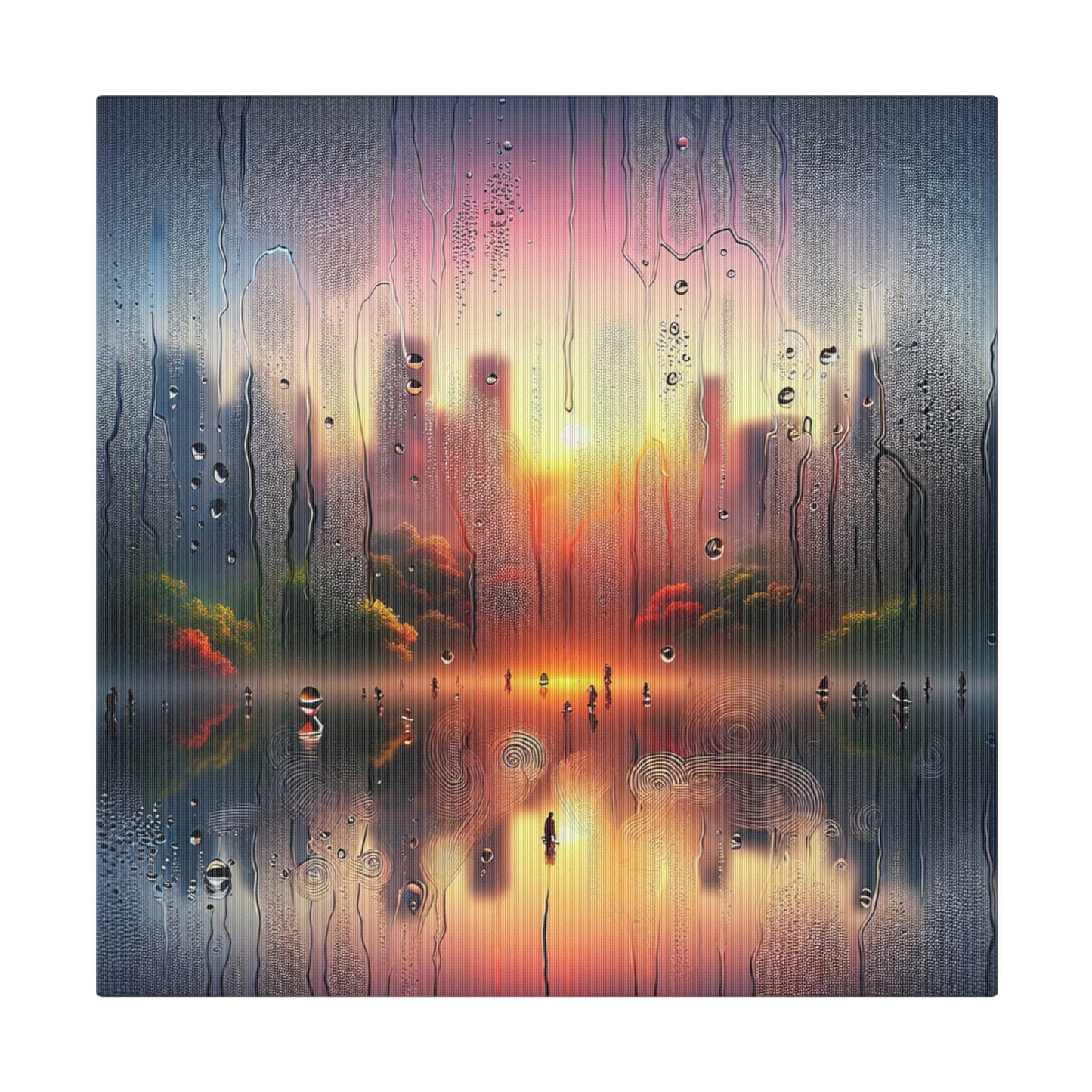 Nostalgic Neon Dreams - Canvas