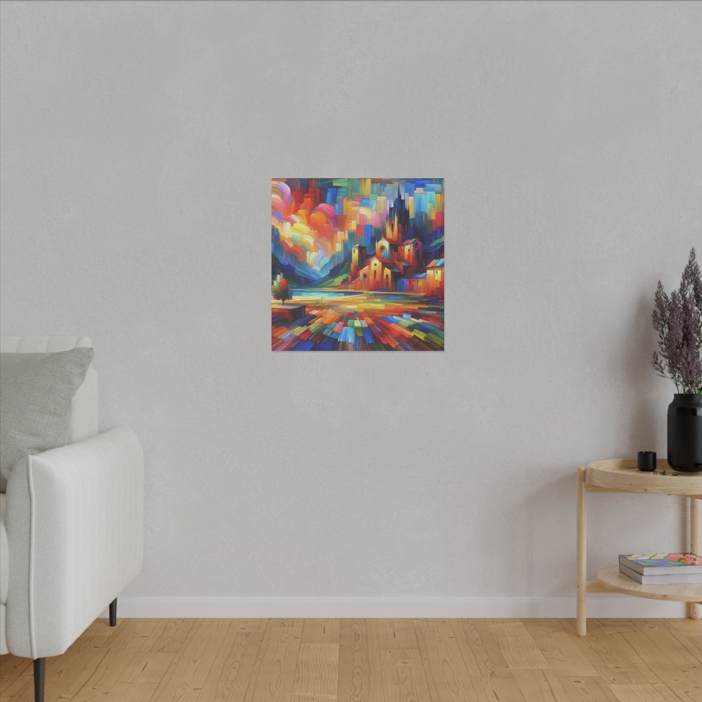 Little Town - Canvas