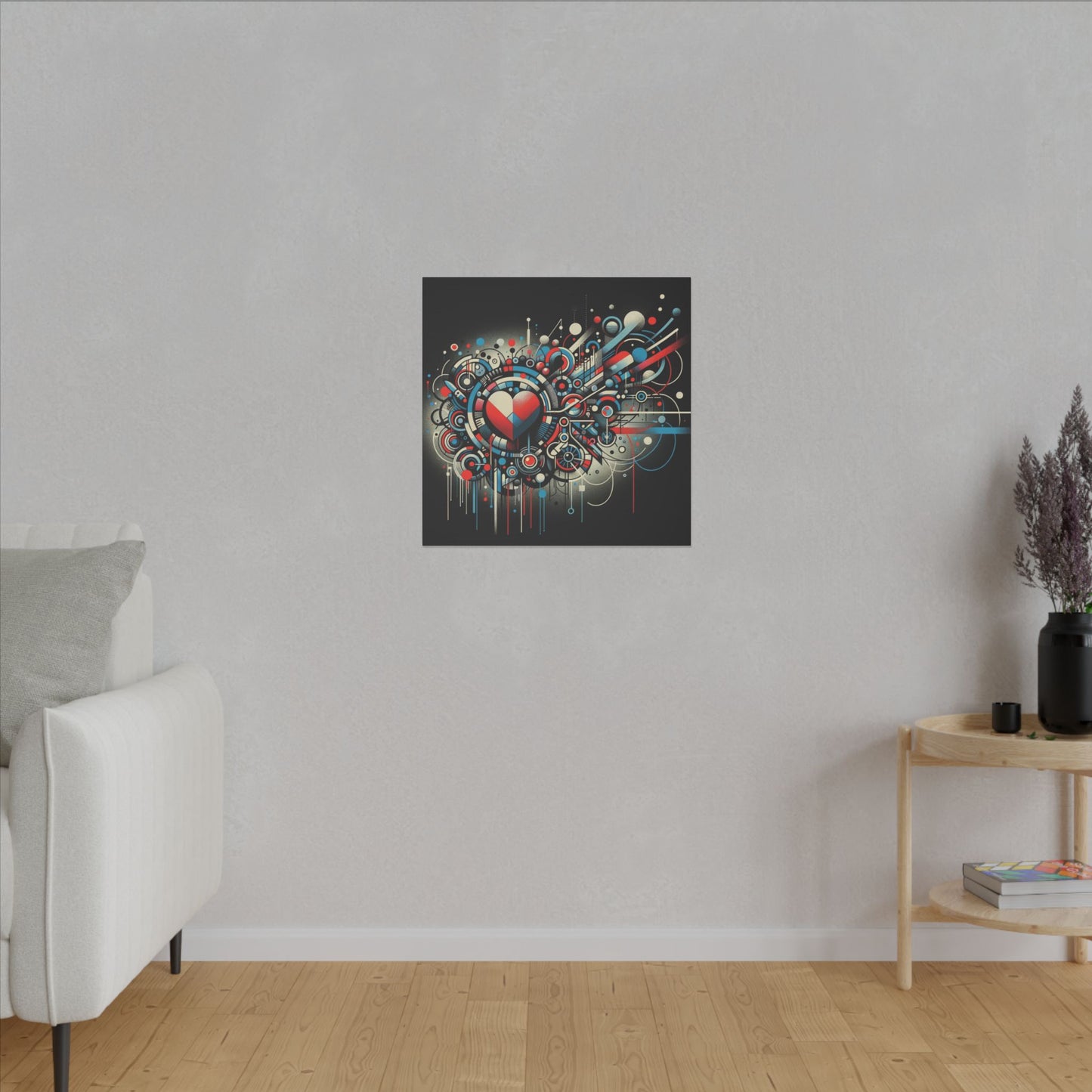 Love in Black - Canvas