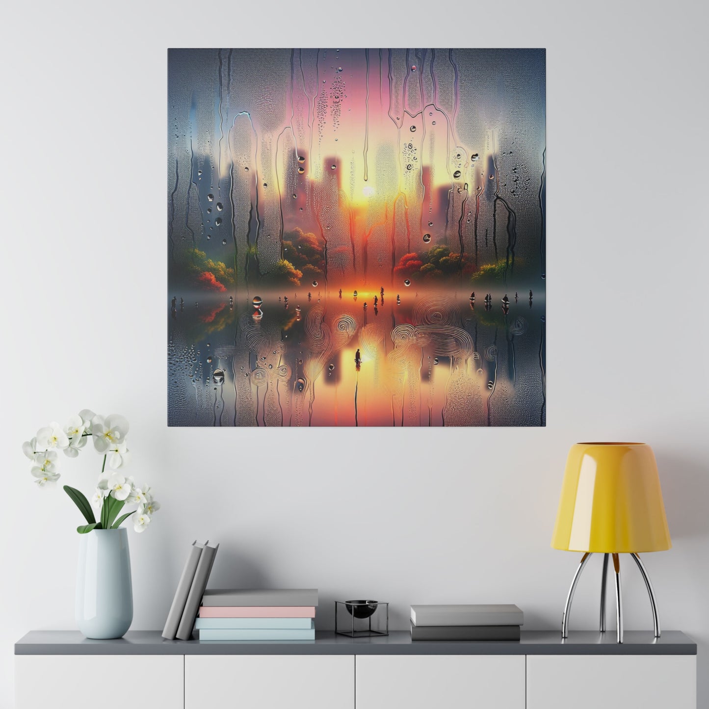 Nostalgic Neon Dreams - Canvas