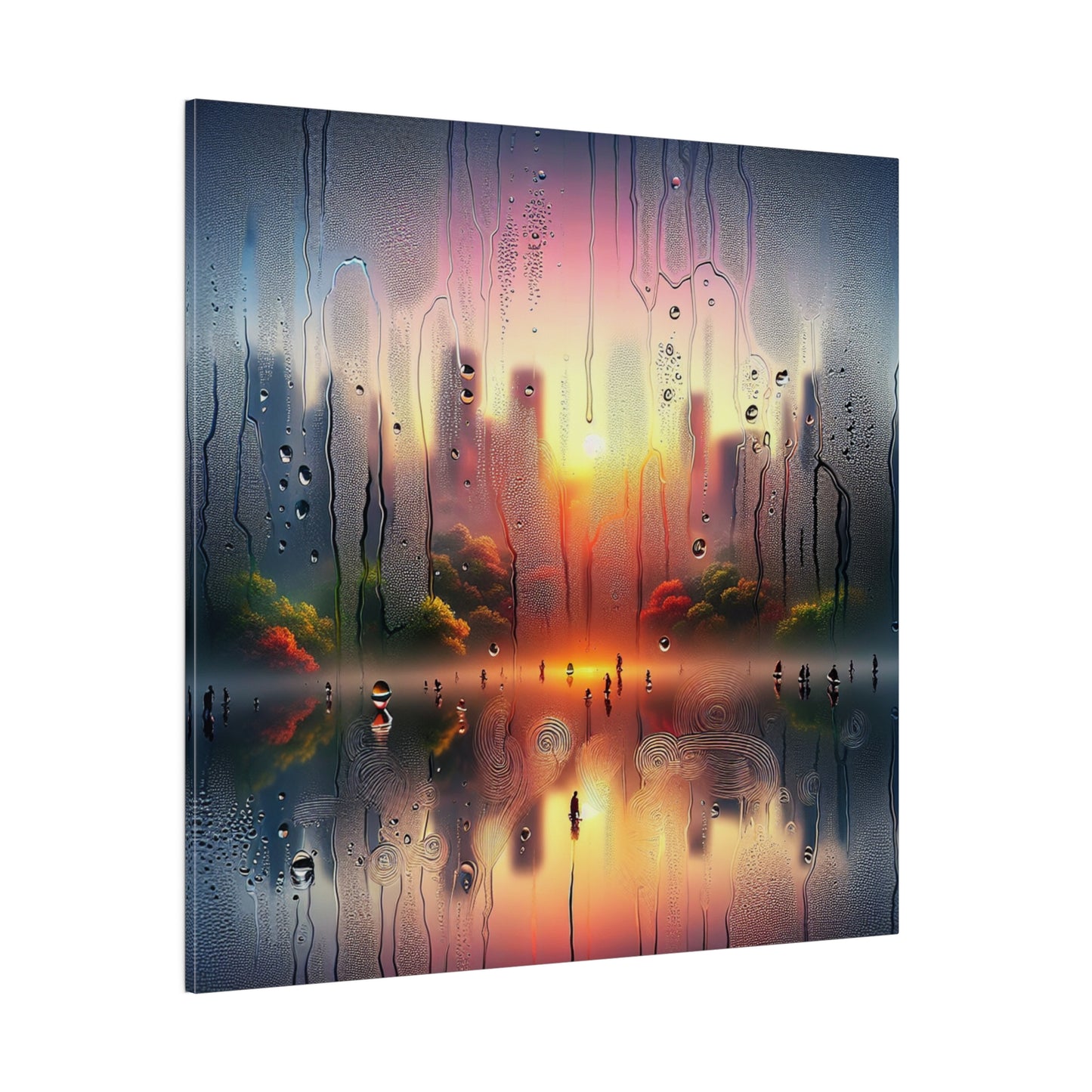 Nostalgic Neon Dreams - Canvas
