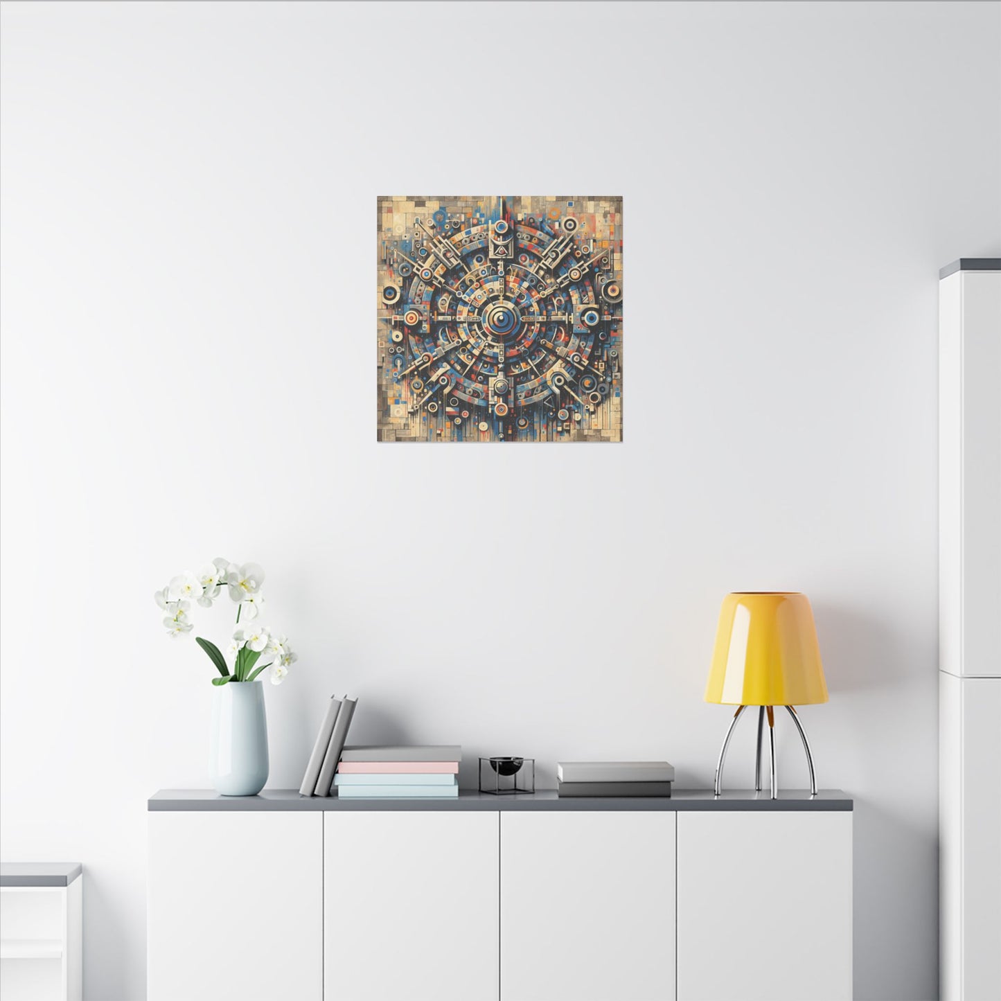 Geometric Symphony - Canvas