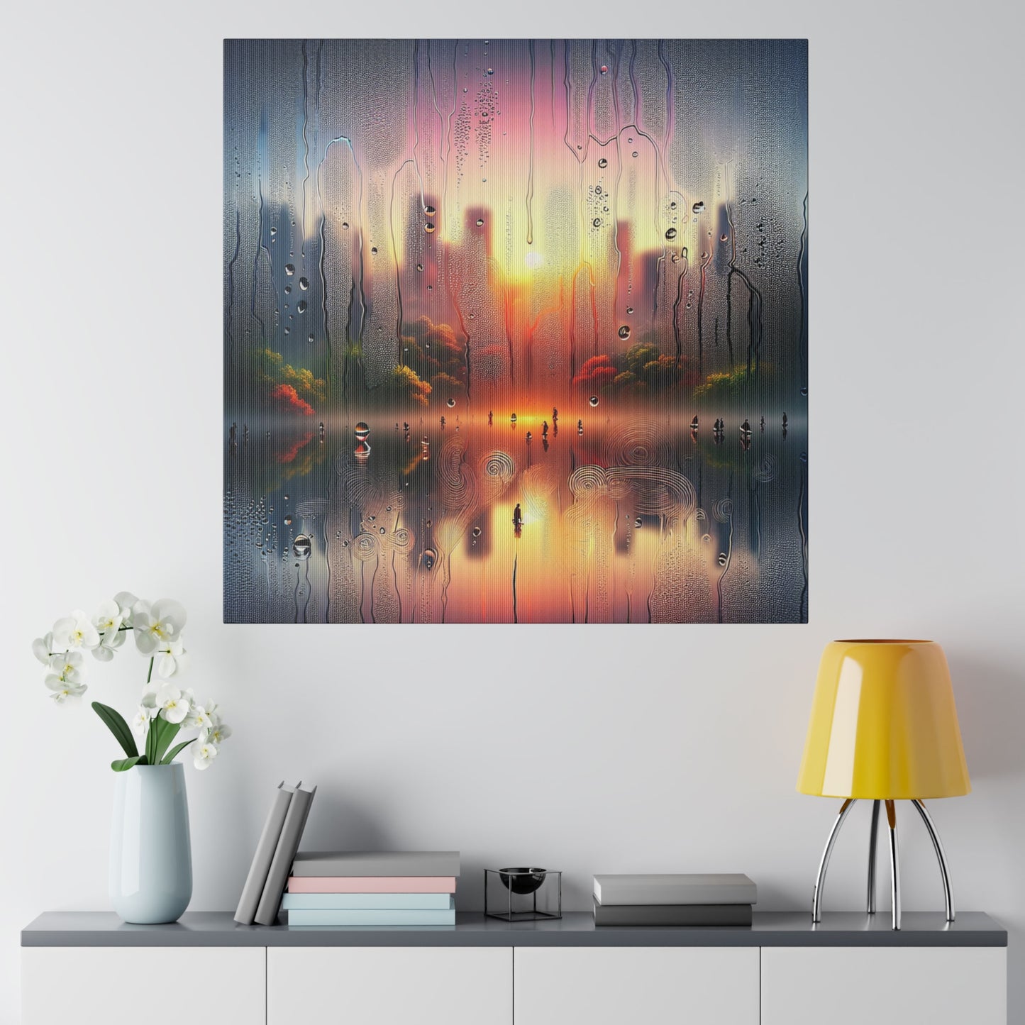 Nostalgic Neon Dreams - Canvas