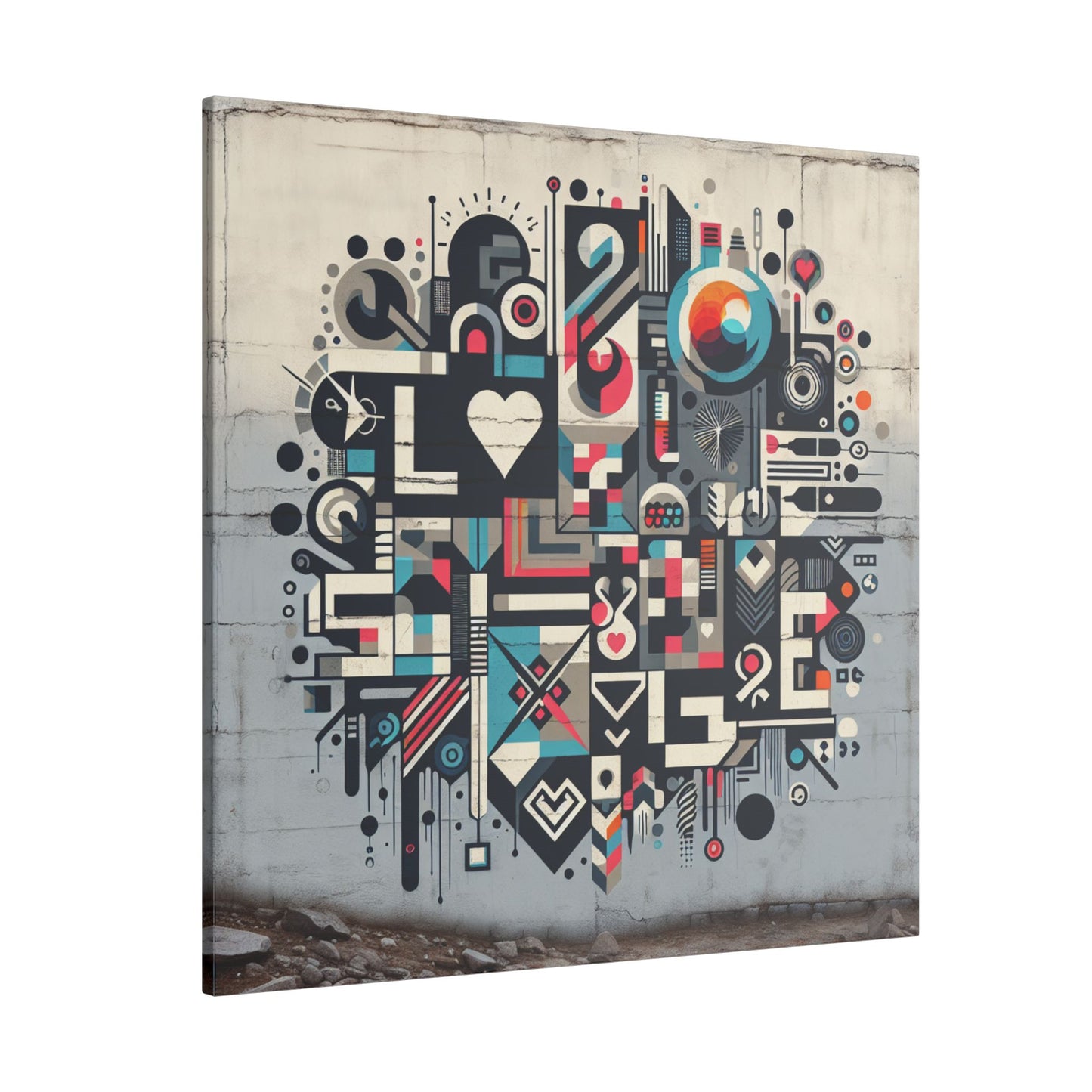Love is a River - Canvas