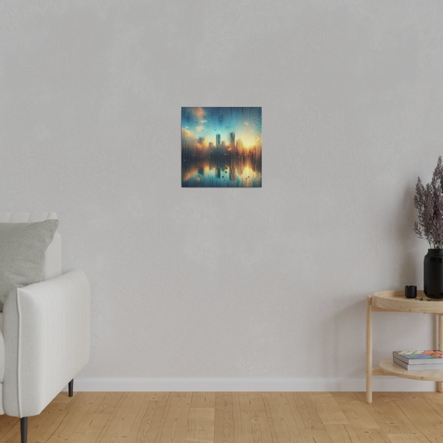Retro Visions: A City - Canvas