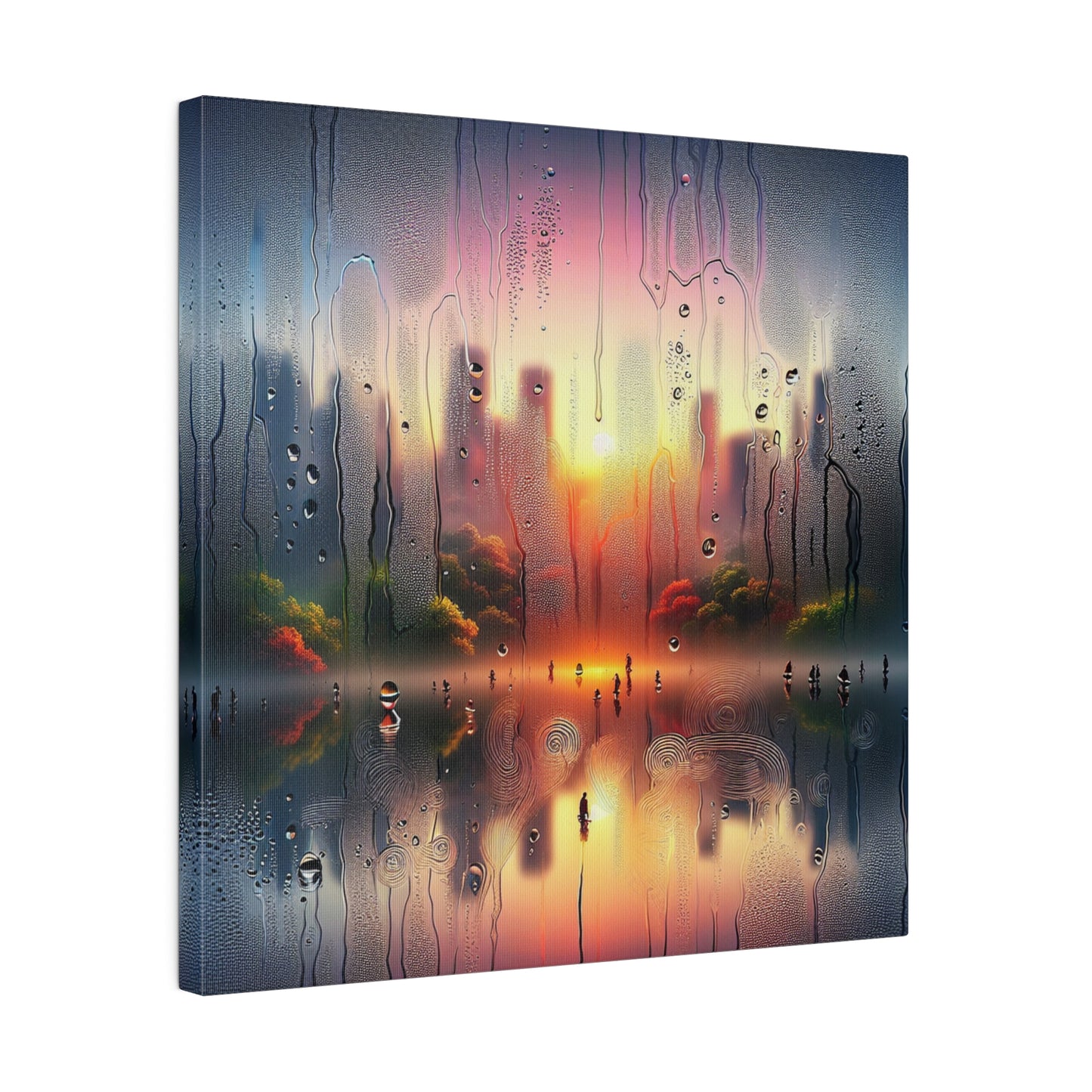 Nostalgic Neon Dreams - Canvas