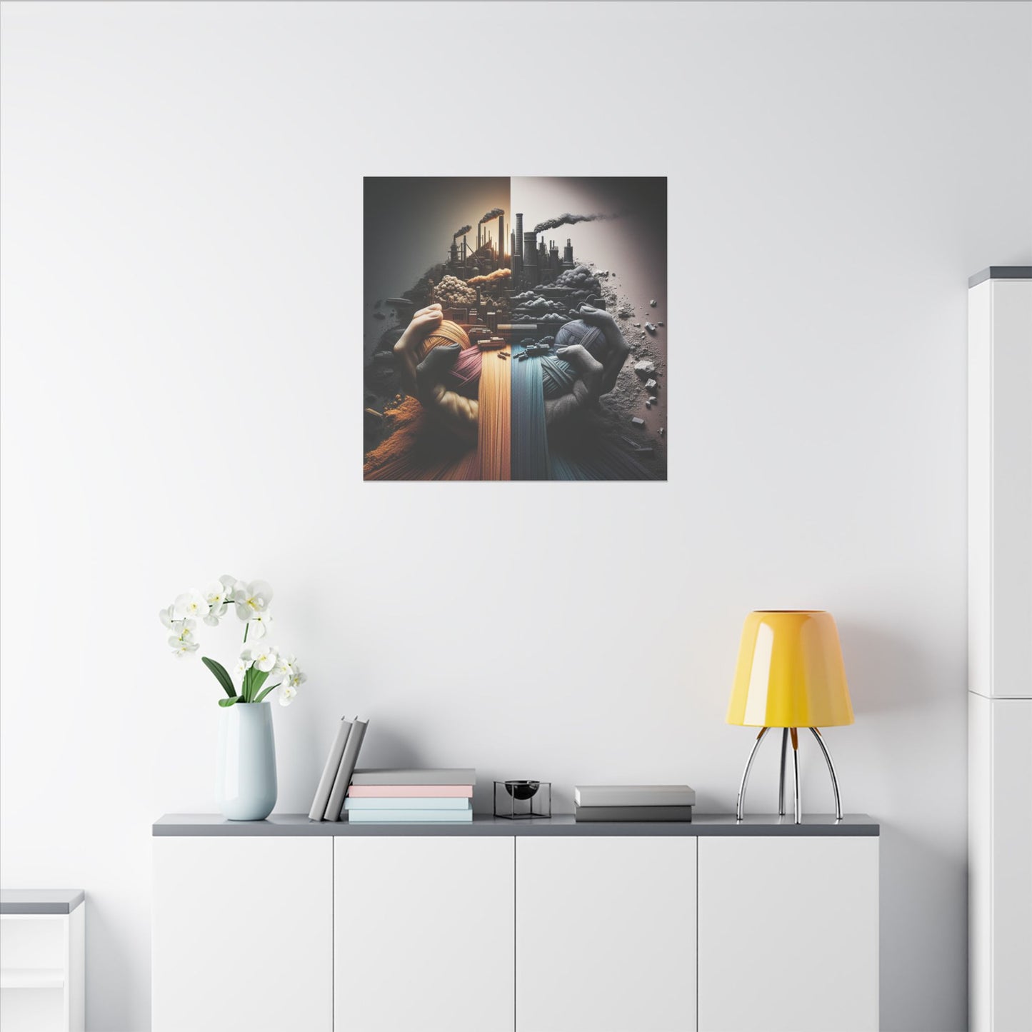 Threads of Industry - Canvas