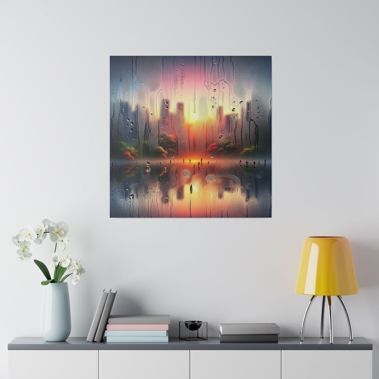 Nostalgic Neon Dreams - Canvas