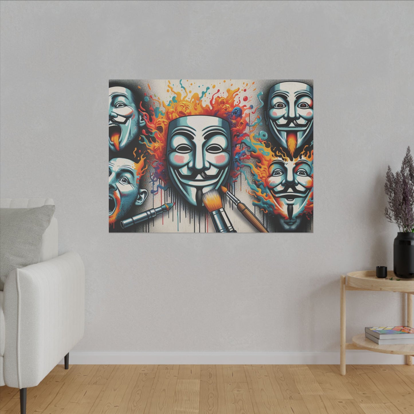 RetroBrush I - Canvas