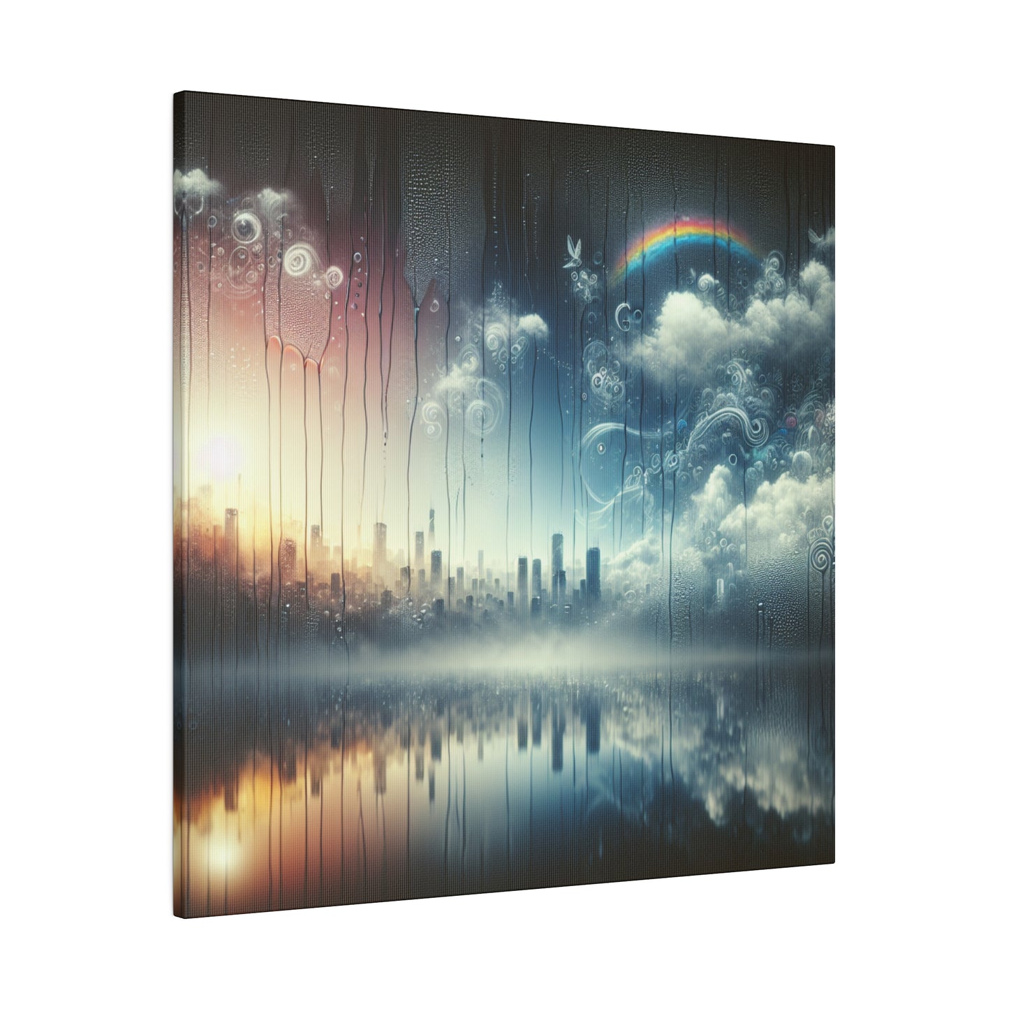 Retro Revival: Night - Canvas
