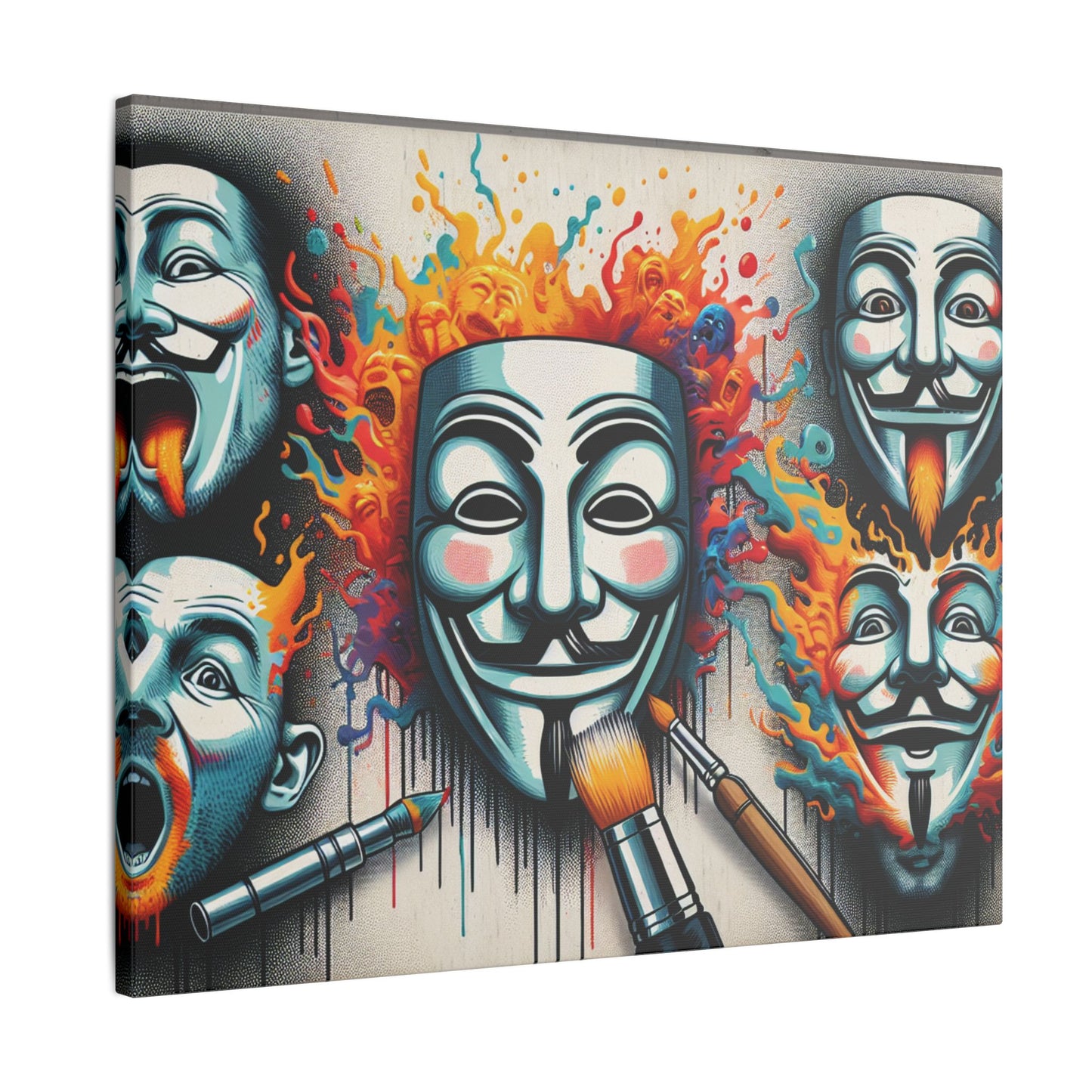 RetroBrush I - Canvas