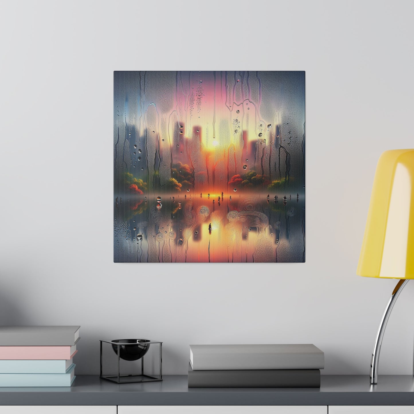Nostalgic Neon Dreams - Canvas