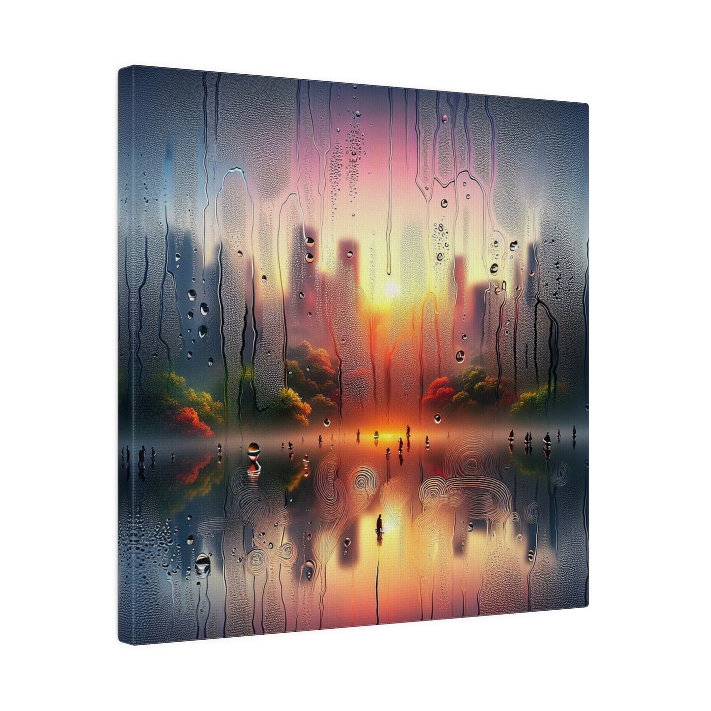 Nostalgic Neon Dreams - Canvas