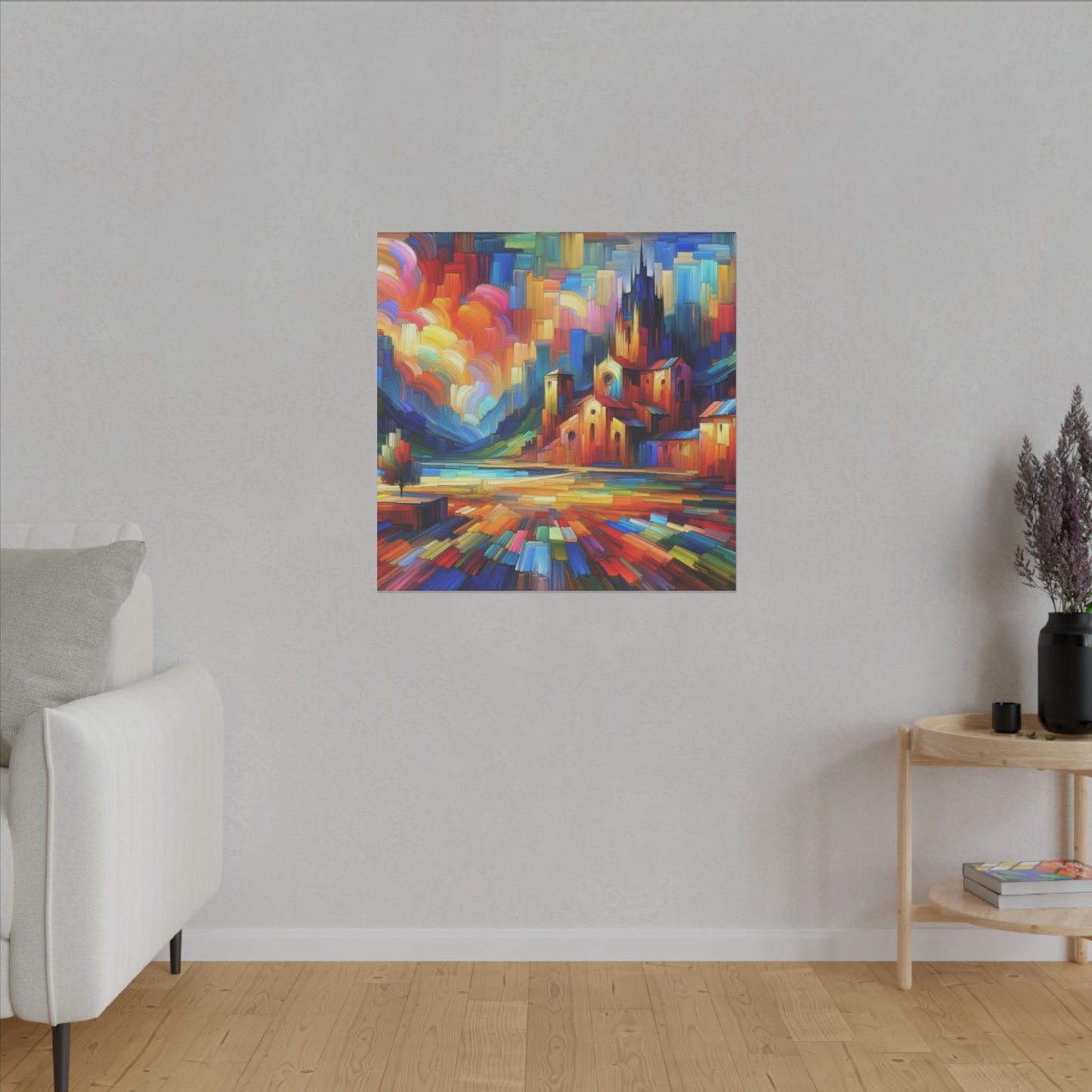 Little Town - Canvas