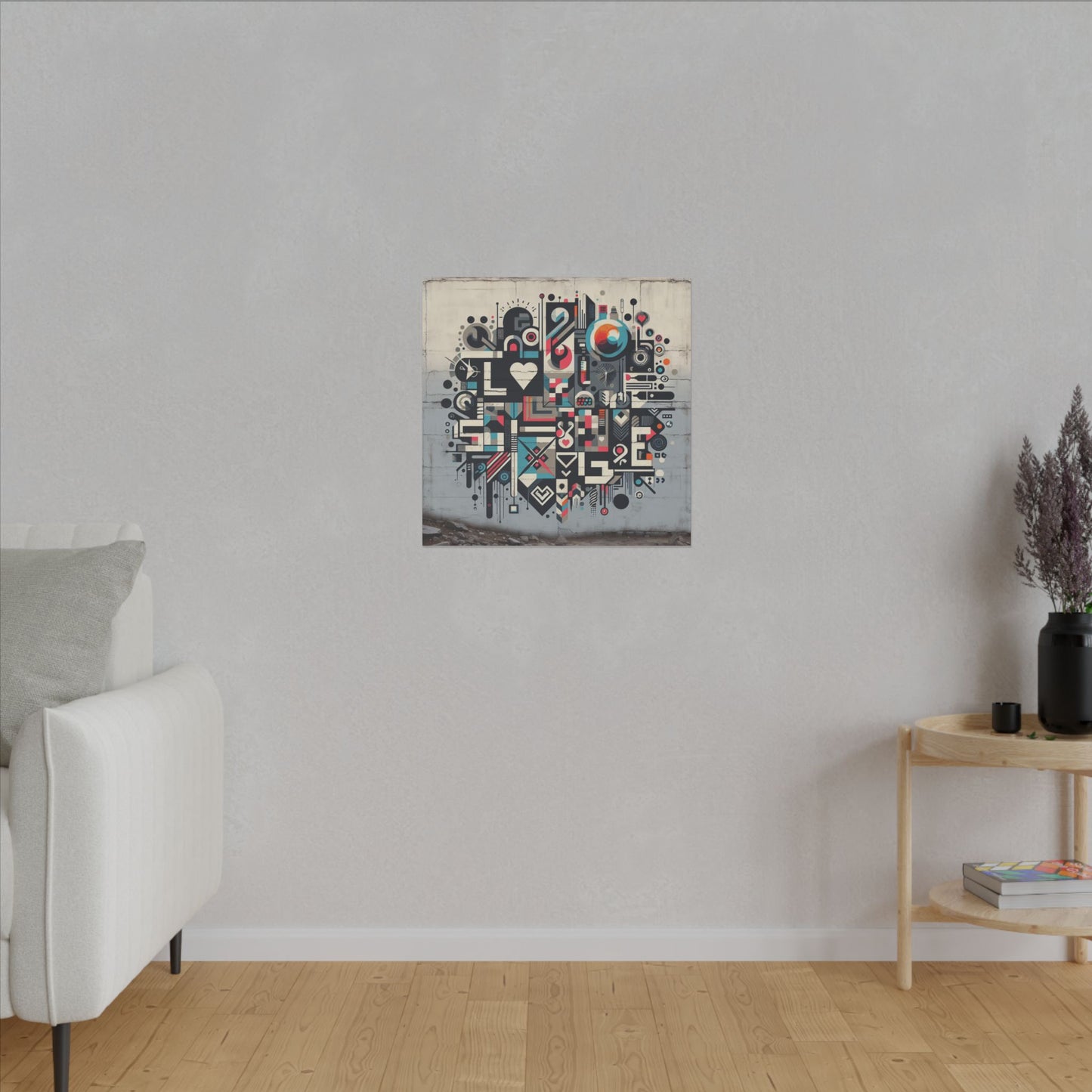 Love is a River - Canvas