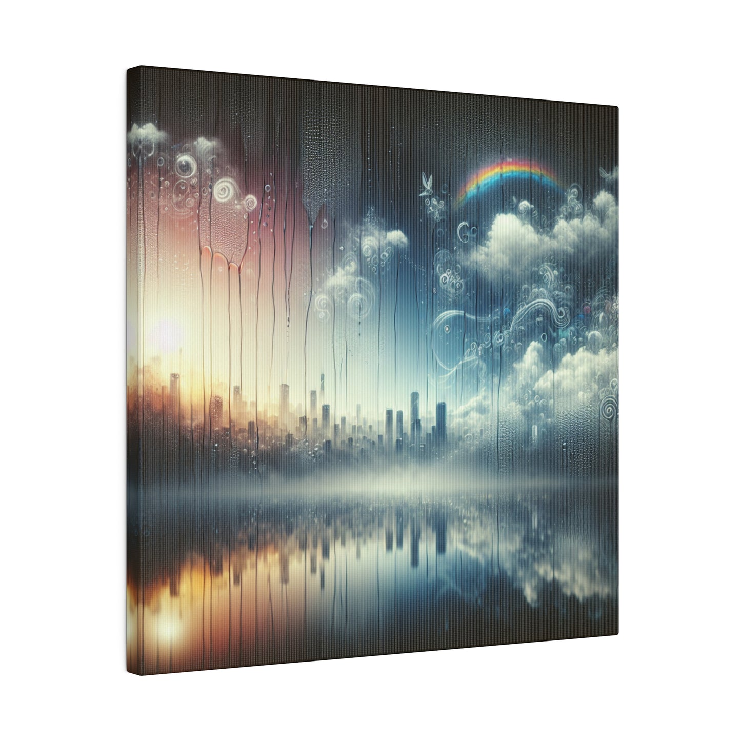 Retro Revival: Night - Canvas