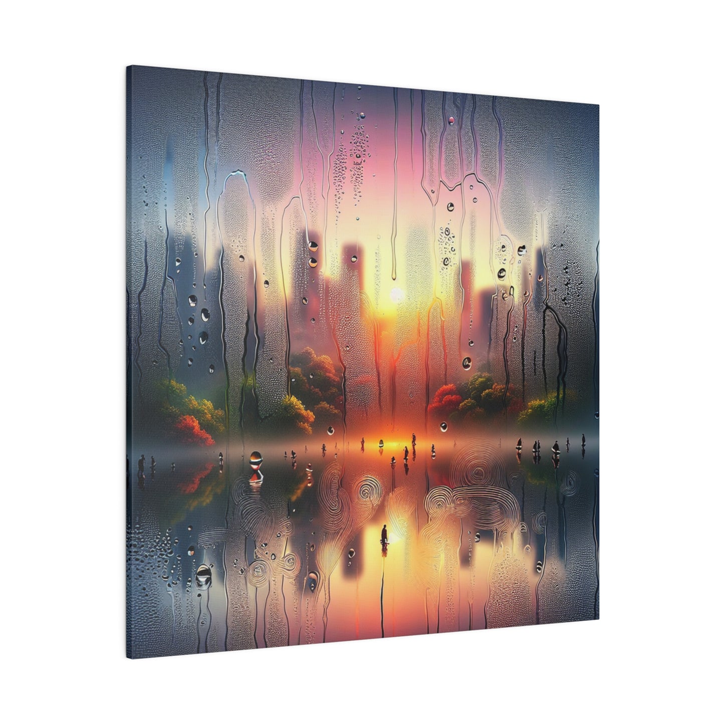 Nostalgic Neon Dreams - Canvas
