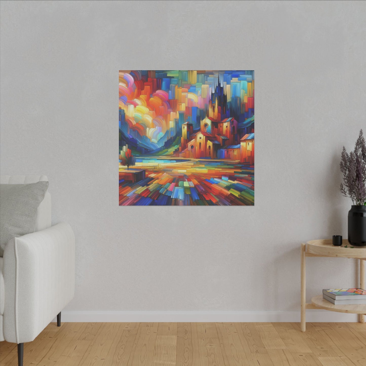 Little Town - Canvas