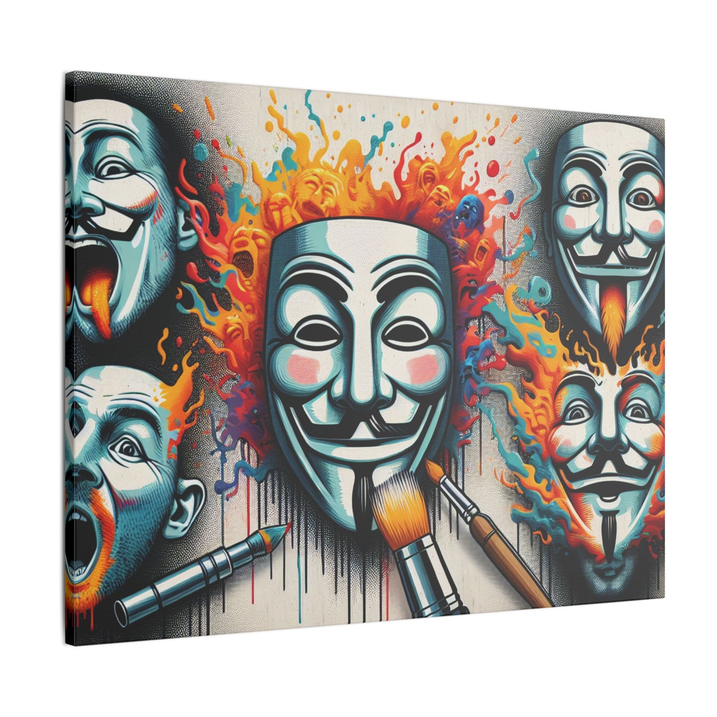 RetroBrush I - Canvas