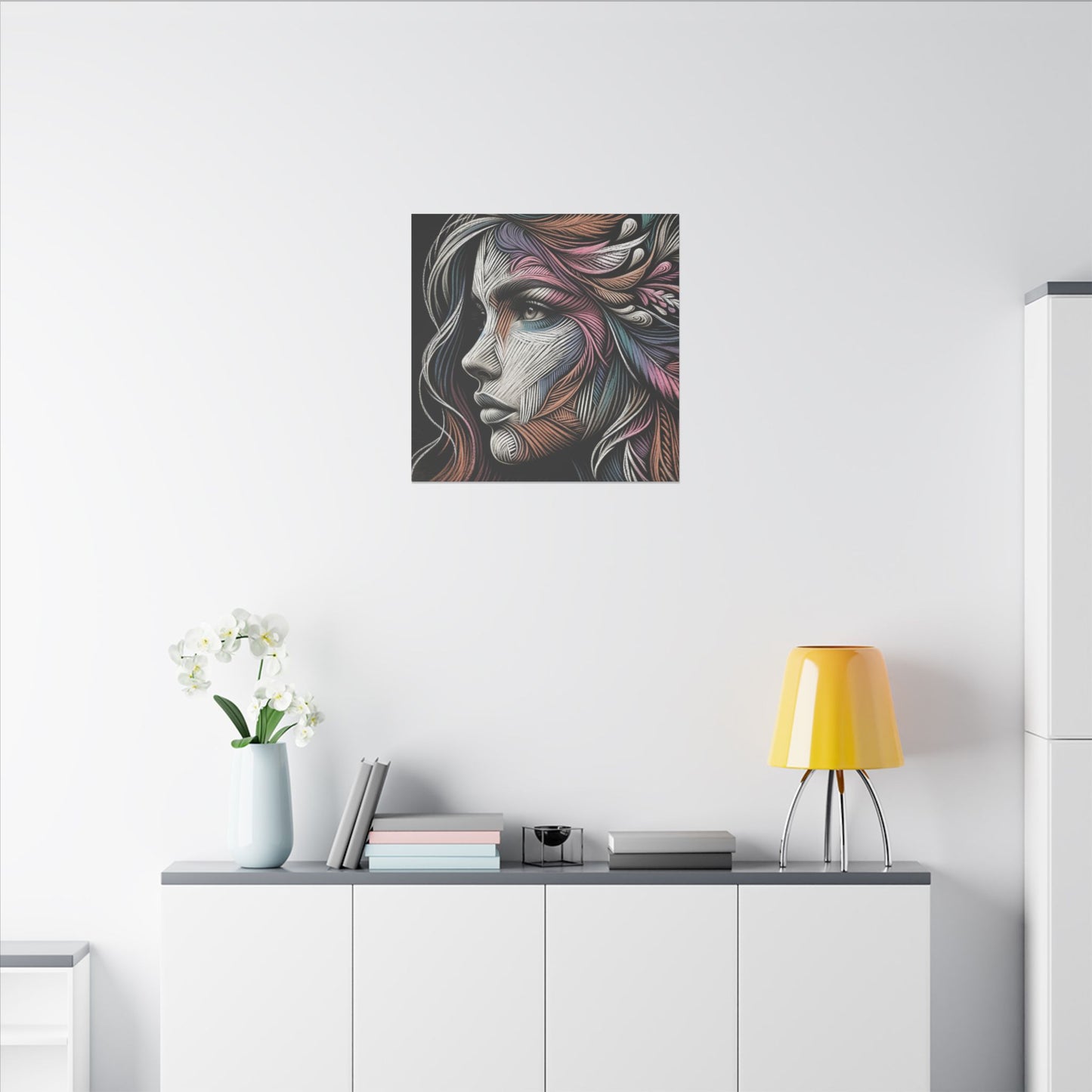 Elegance in Chalk - Canvas