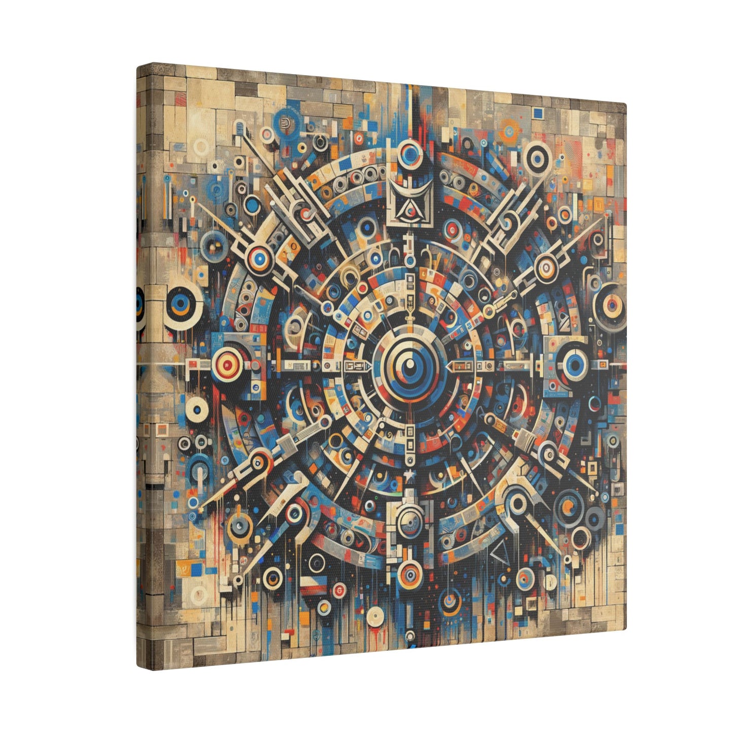 Geometric Symphony - Canvas